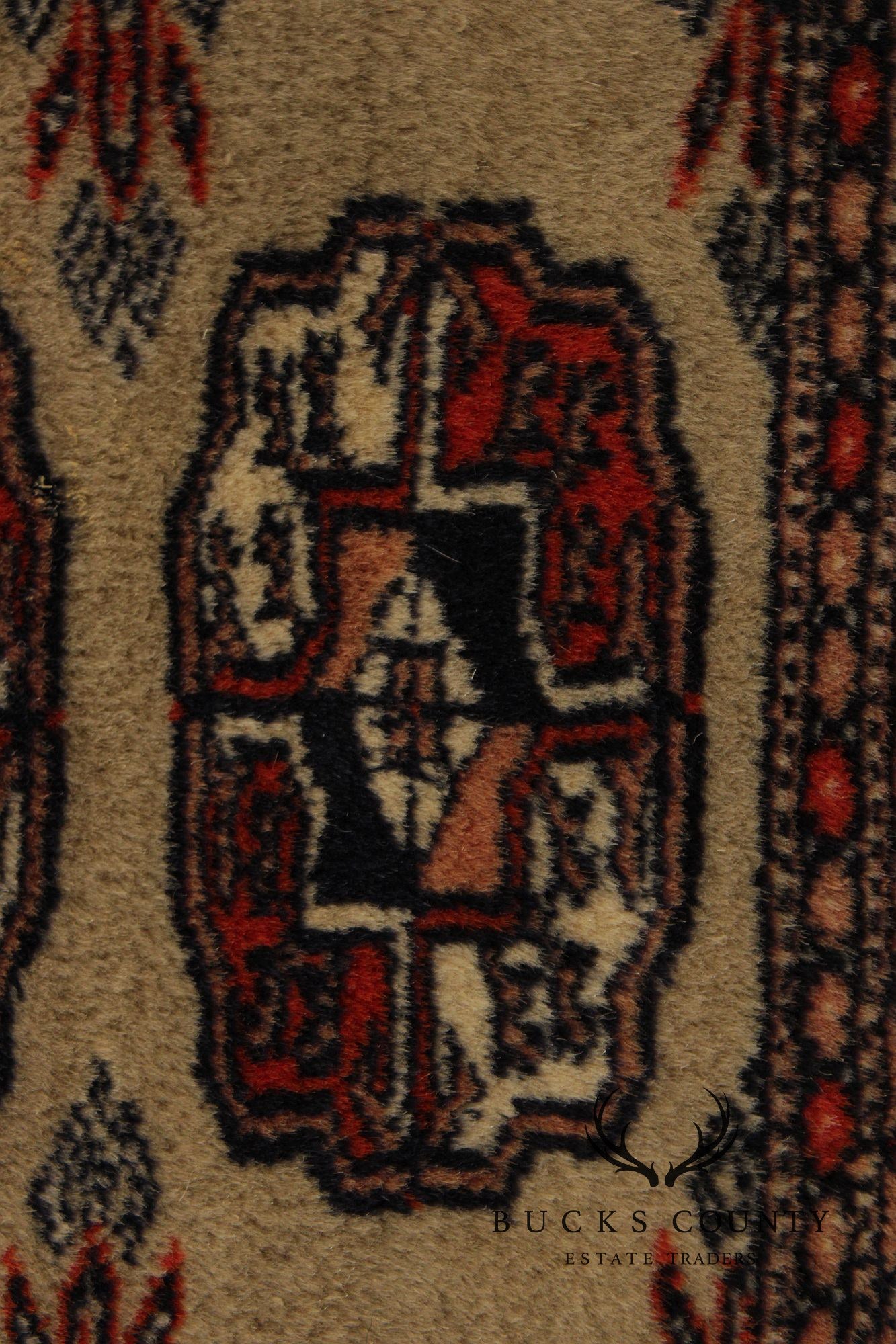 Pakistani Bokhara Wool Area Rug
