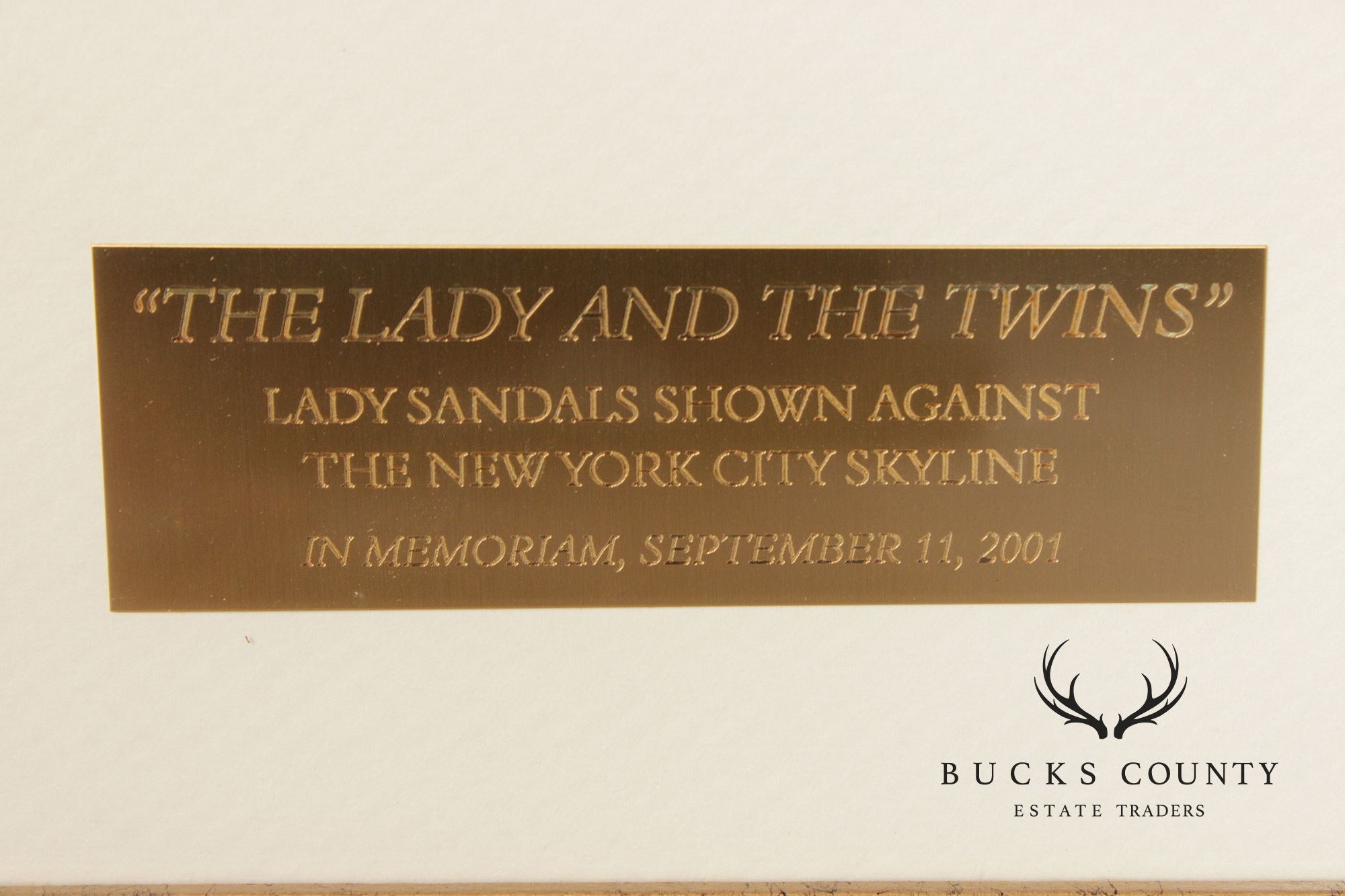 'The Lady and the Twins' Photographic Print