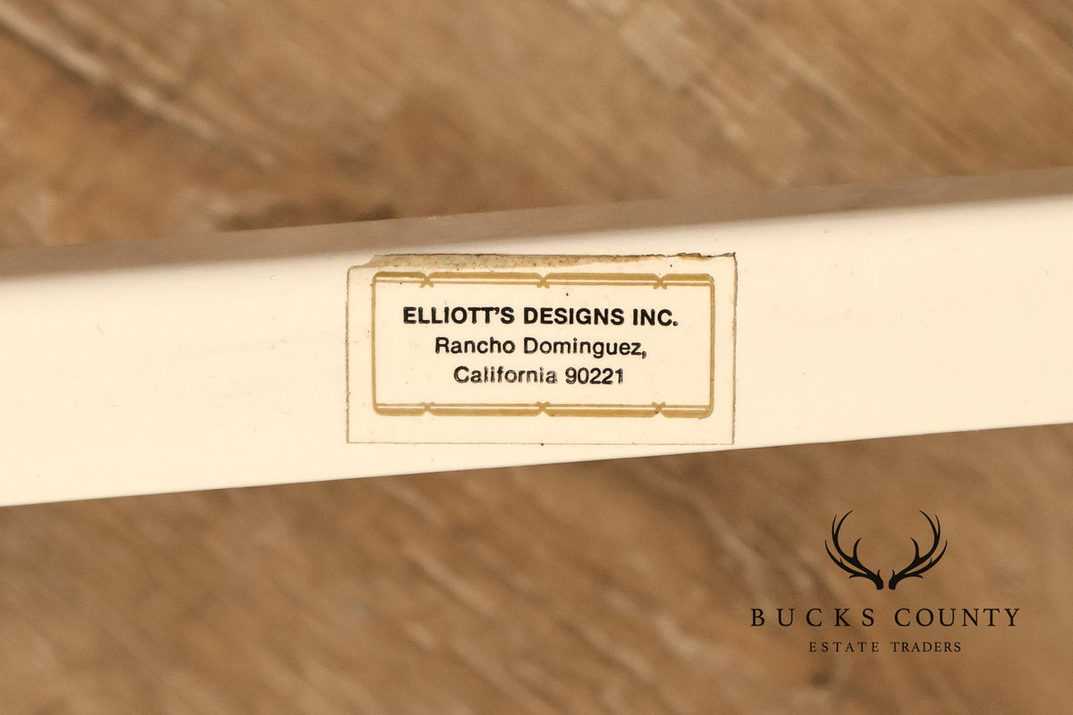 Elliott’s Designs, Inc. Wrought Iron and Brass Queen Bed