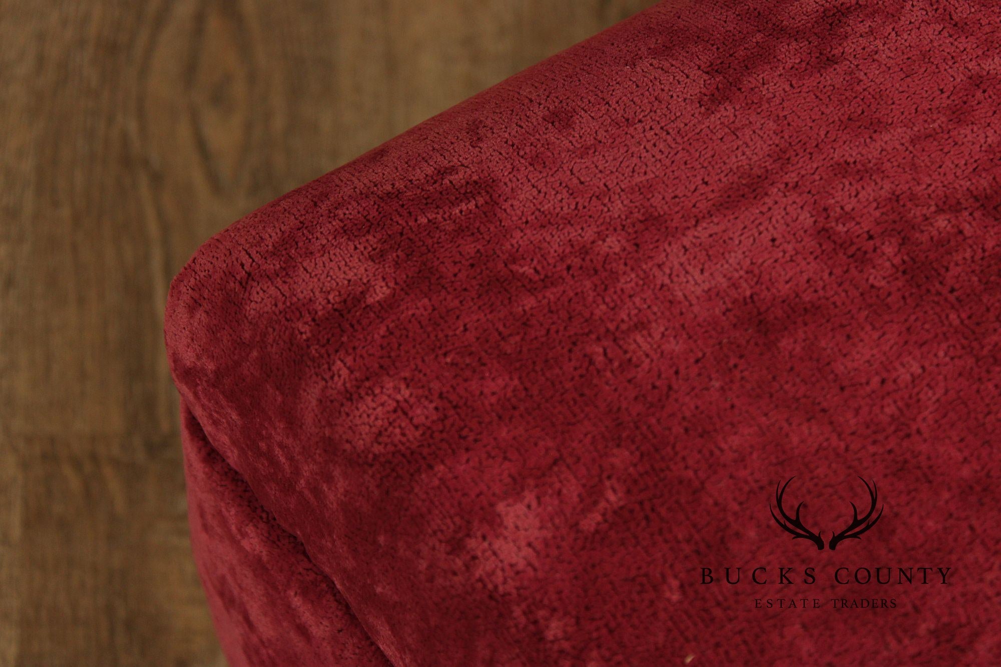 Vintage Upholstered Ottoman
