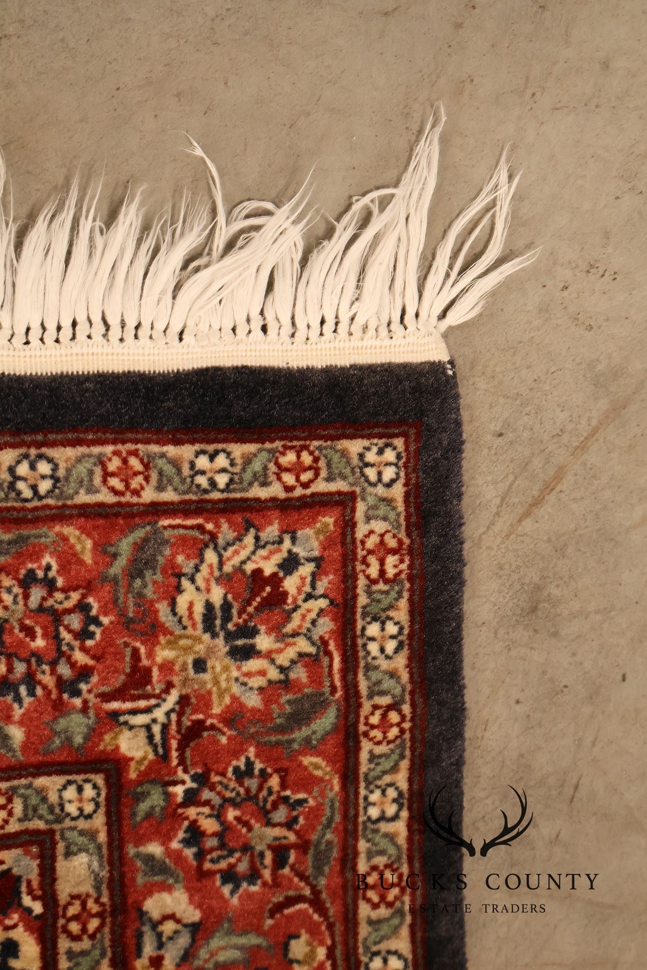 Persian Kashan Style Hand Tied Rug — 31" x 55"