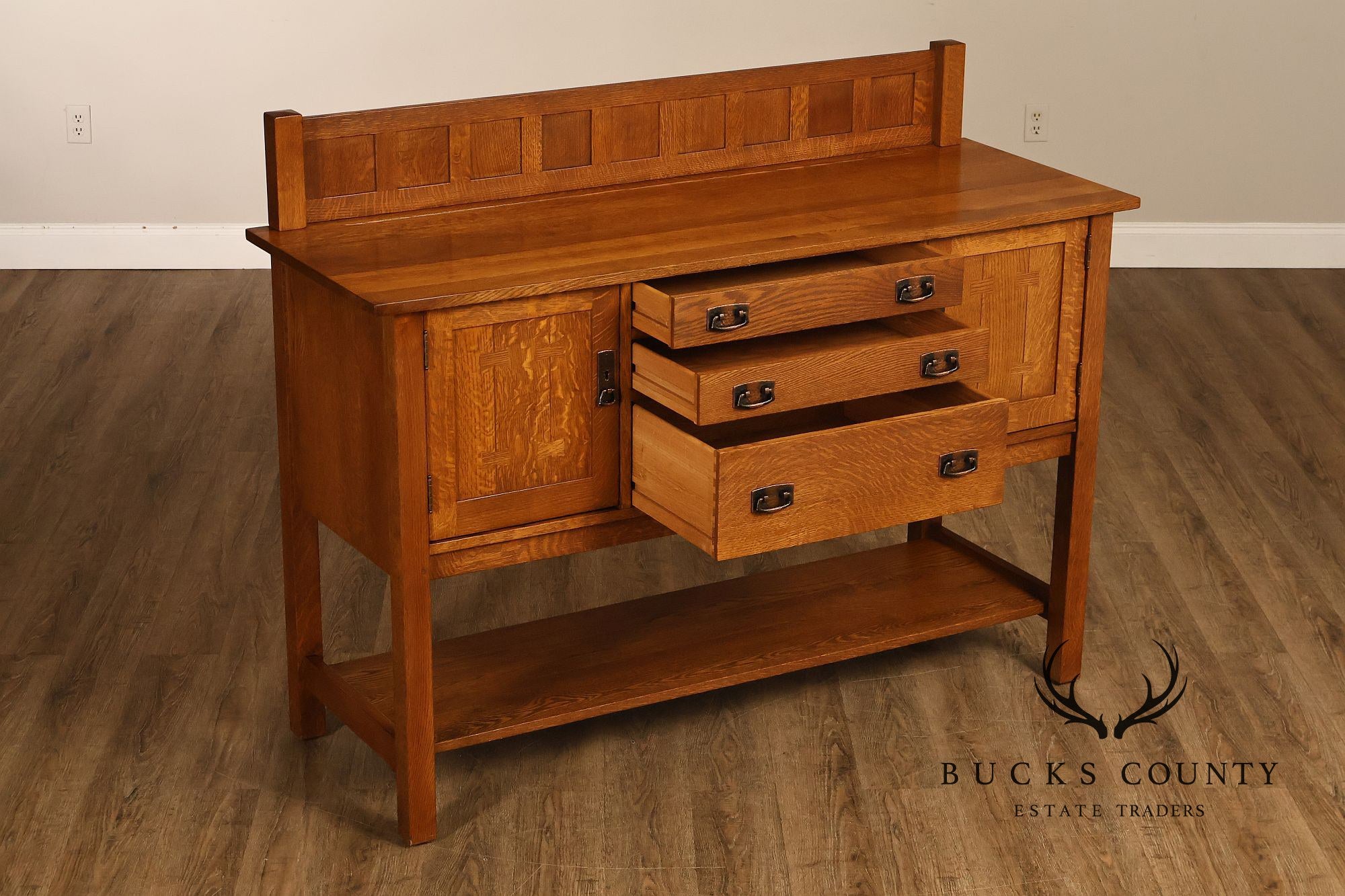 Stickley Mission Collection Oak Sideboard