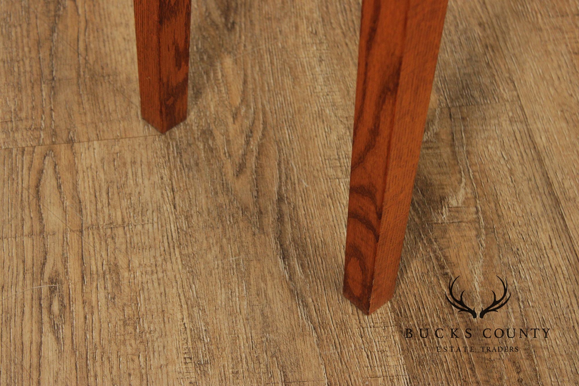 Shaker Style Narrow Oak Console Table