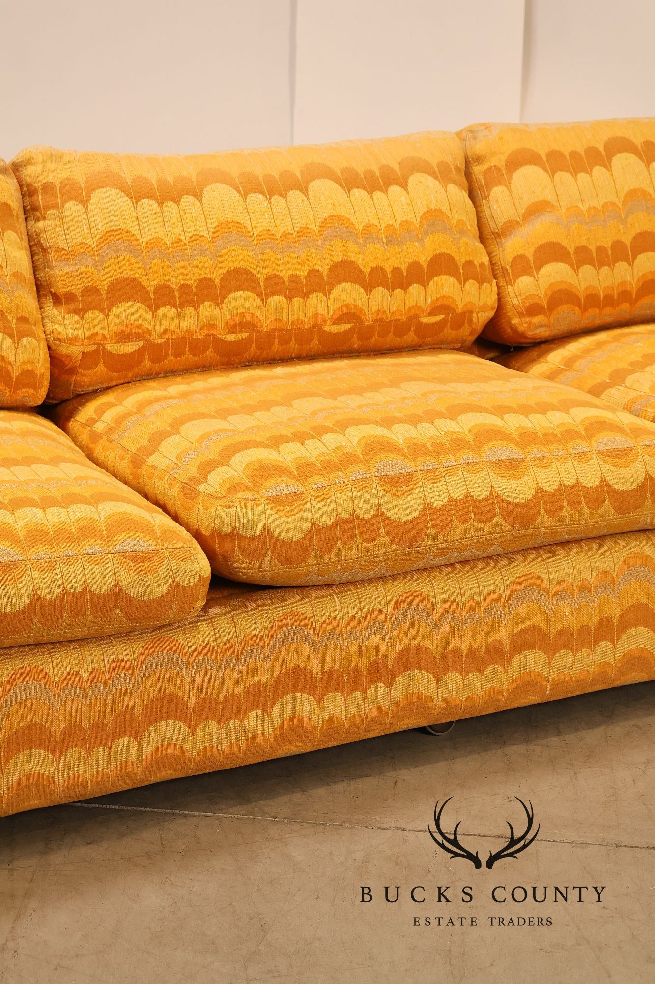 Thayer Coggin Milo Baughman Mid Century Modern Sofa