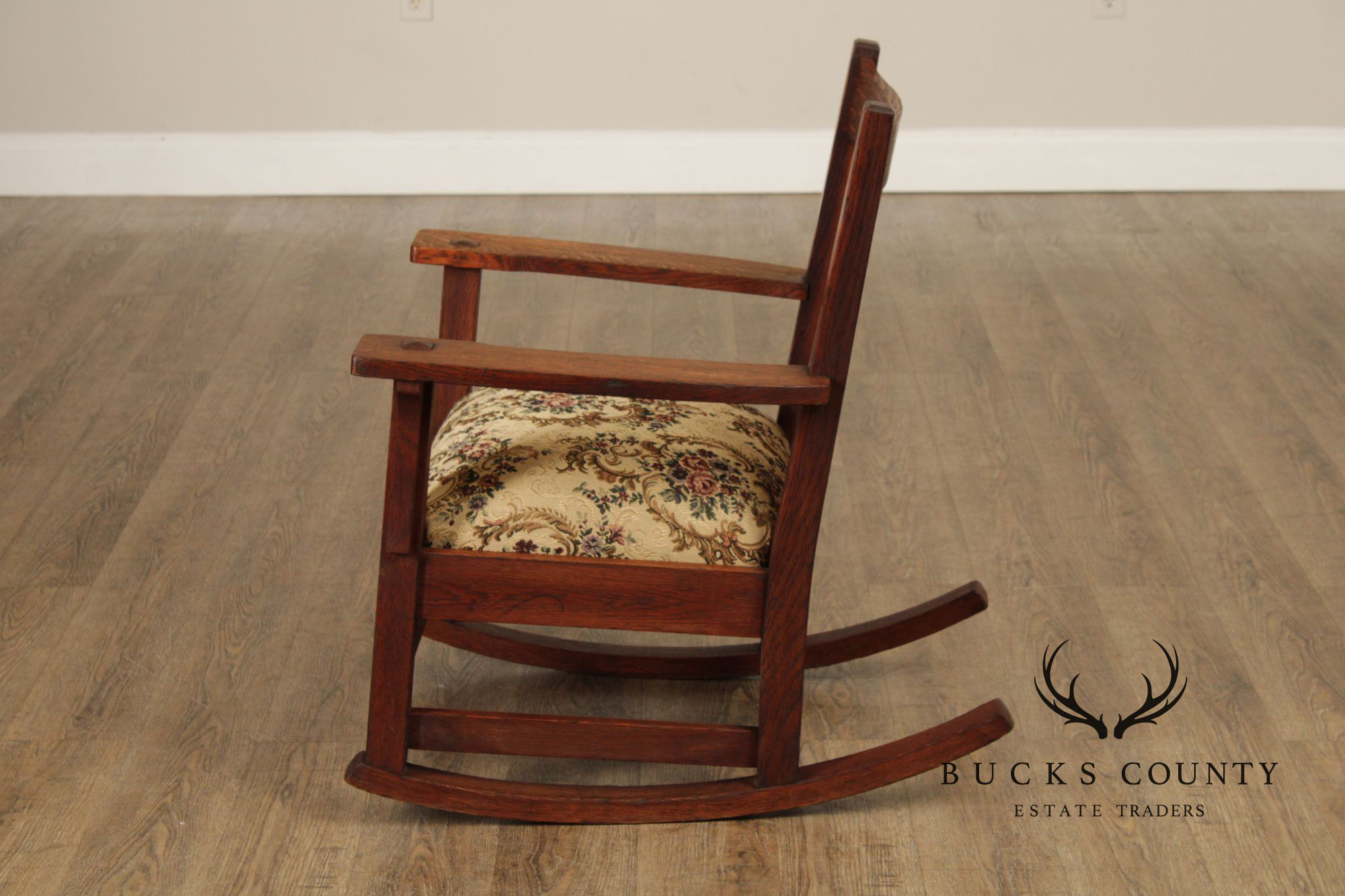 L.&J. G. Stickley Antique Mission Oak Rocker