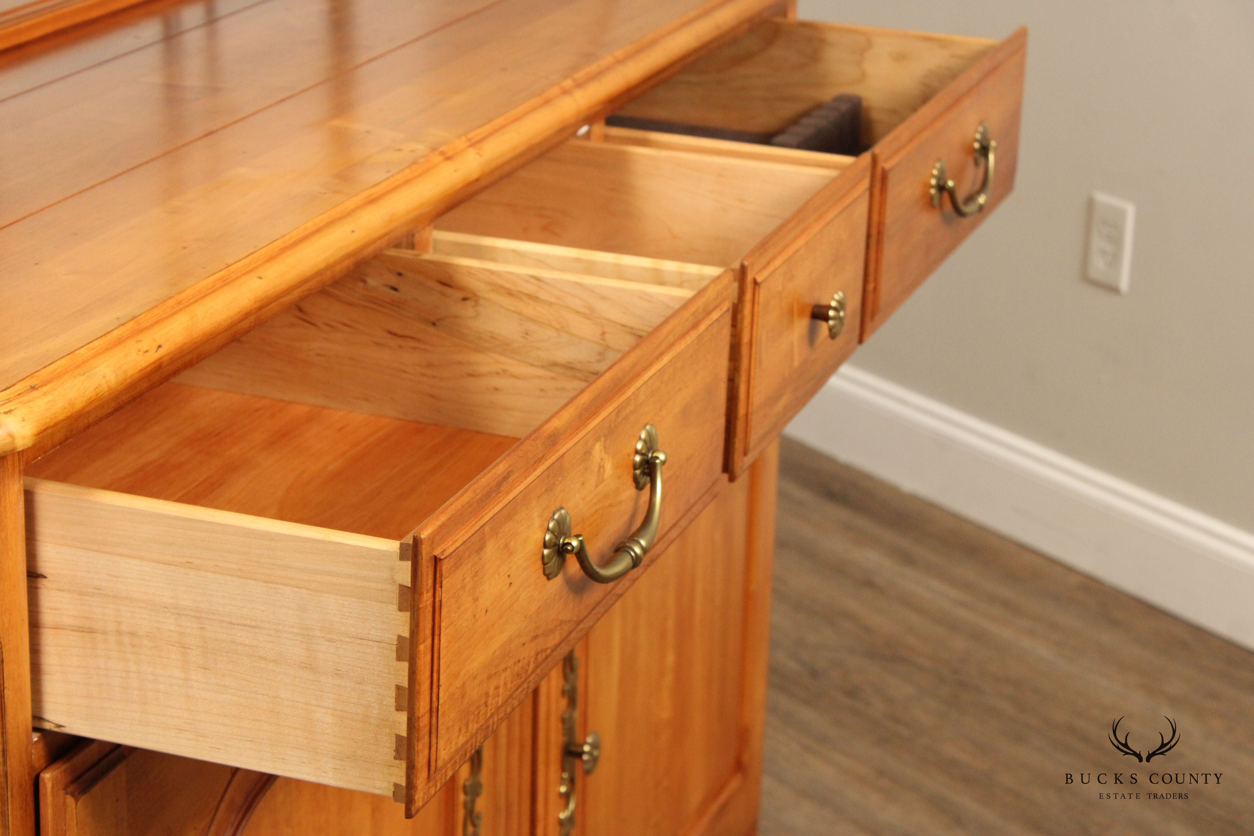 Ethan Allen French Country Style Maple Sideboard