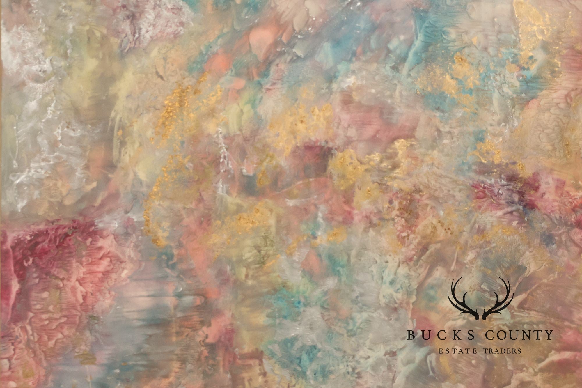 Suzanne Marinell Mixed Media Painting, 'Merlin's Alchemy'