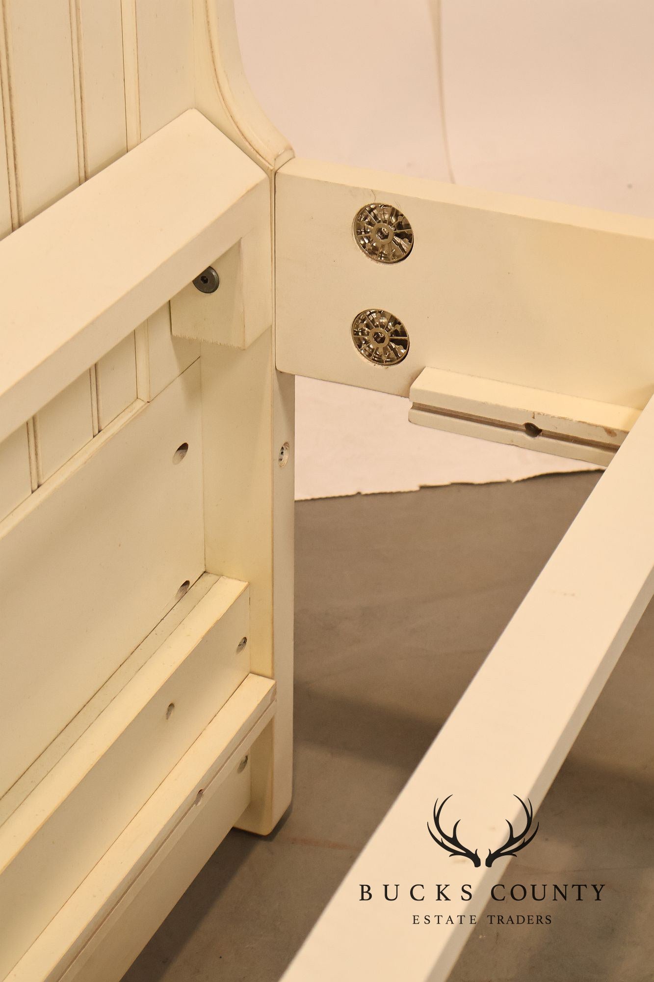 Ethan Allen Painted Beadboard Trundle Daybed