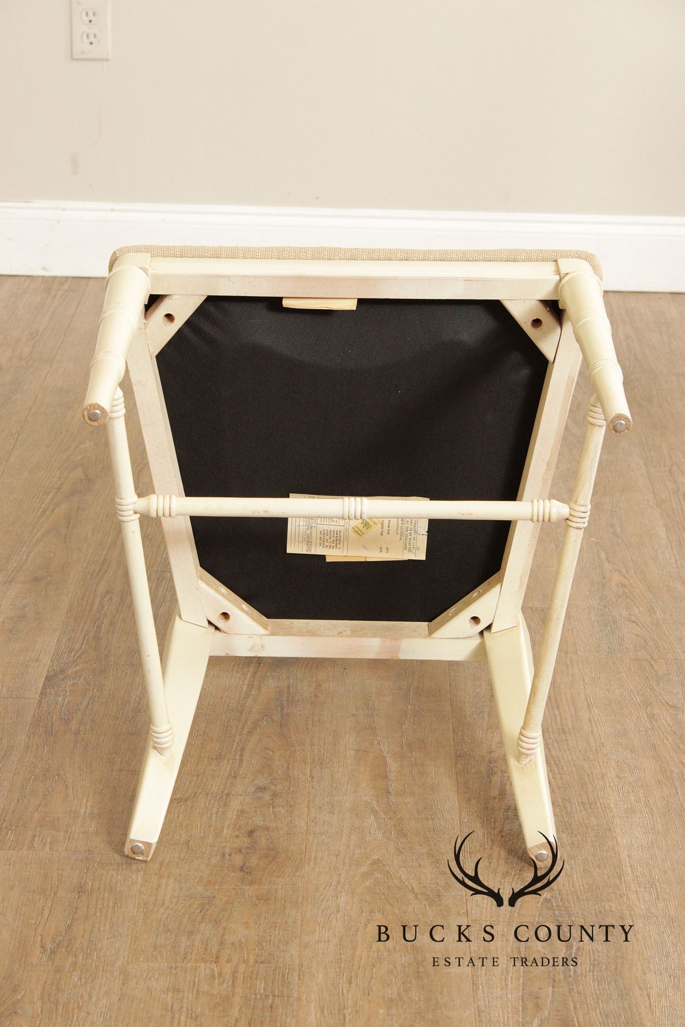 Drexel Heritage Vintage Faux Bamboo Side Chair