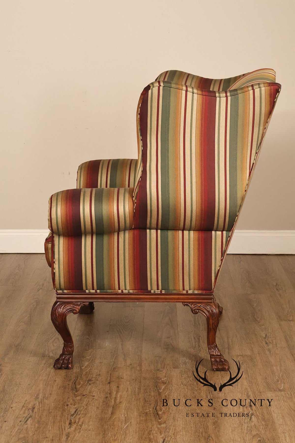 Henredon Historic Natchez Collection Oversized Wing Chair