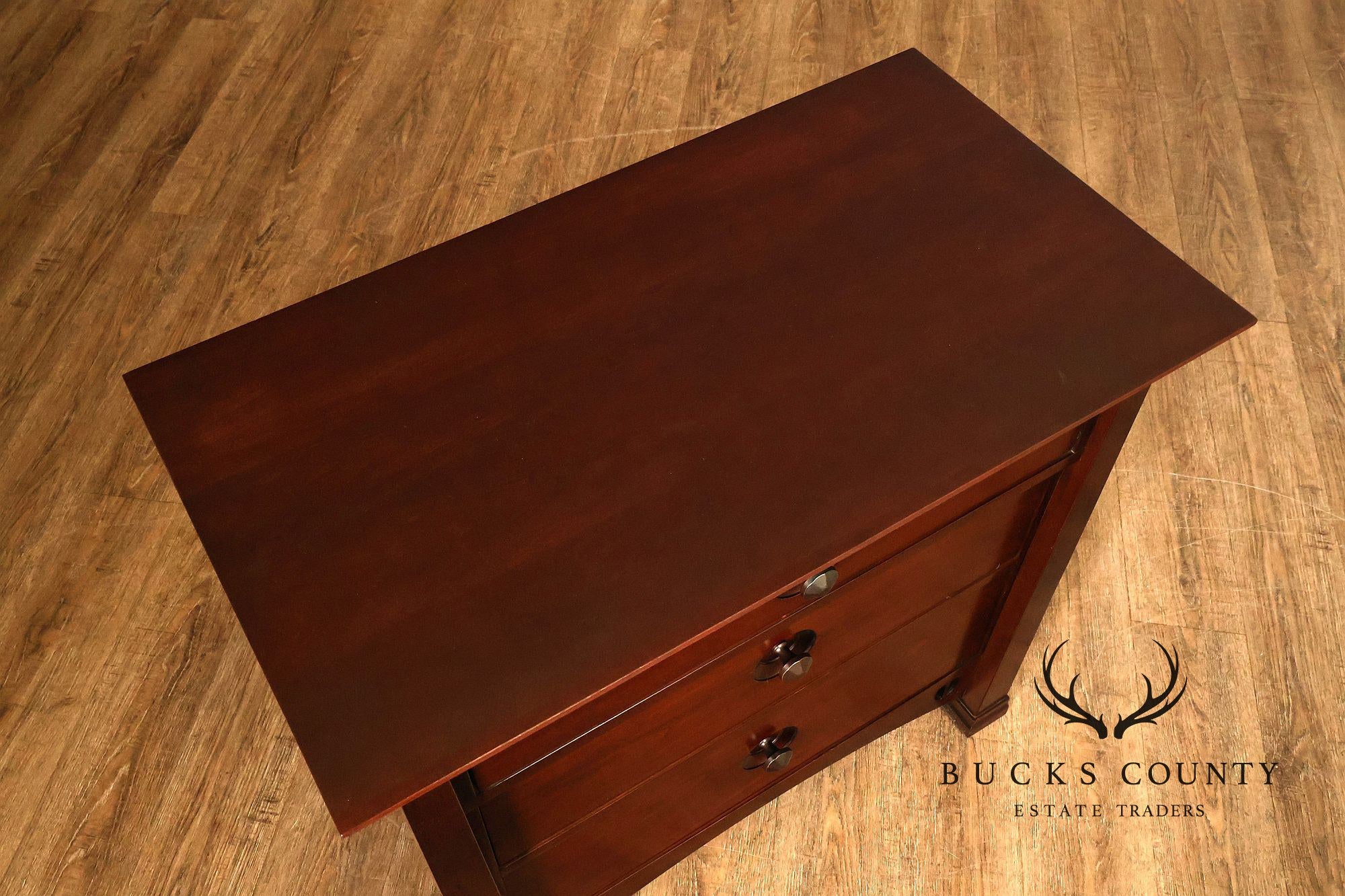 Stickley Edinburgh Collection Pair Of Cherry Nightstands