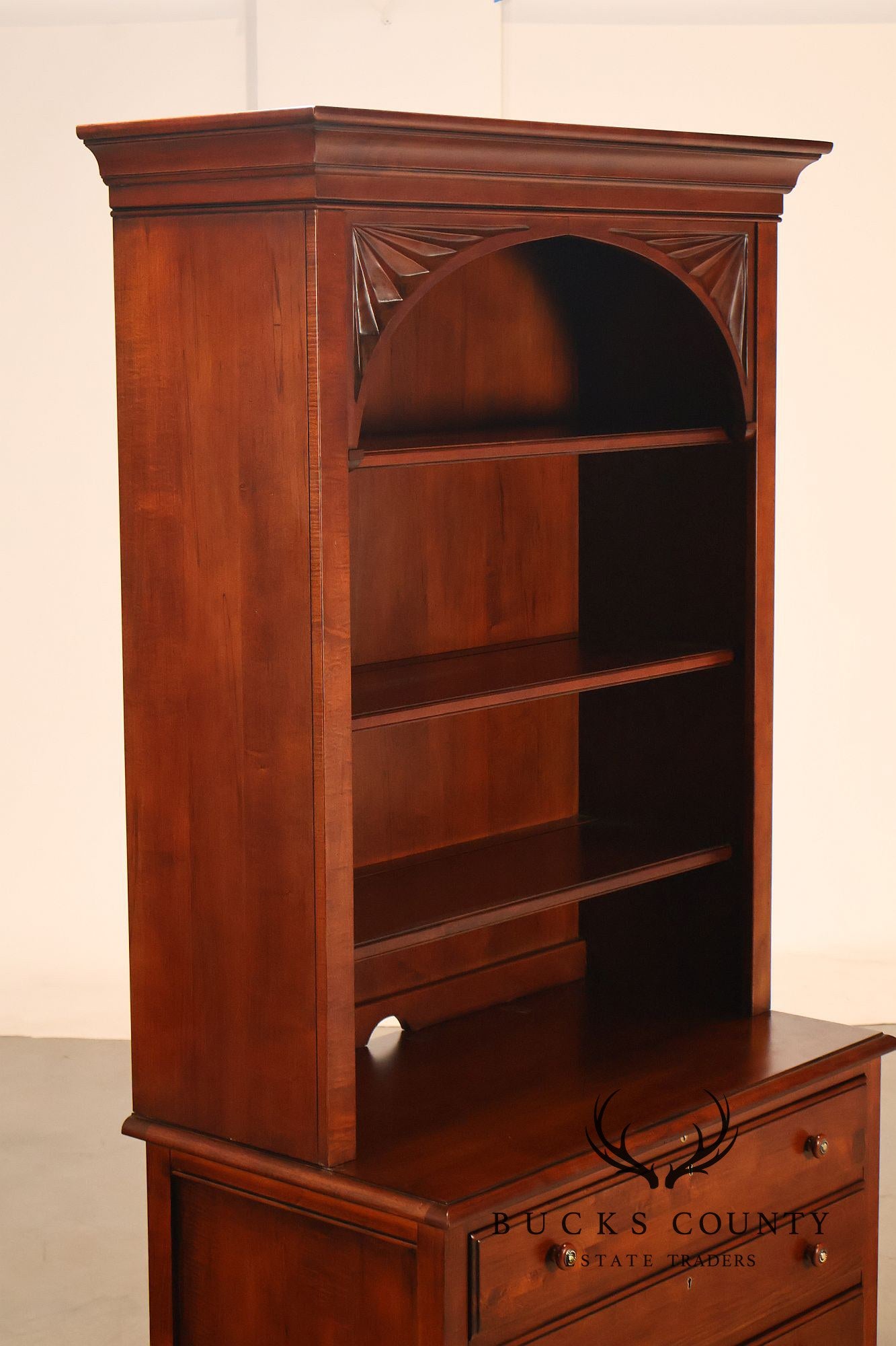 Ethan Allen 'British Classics' Collection Office Bookcase