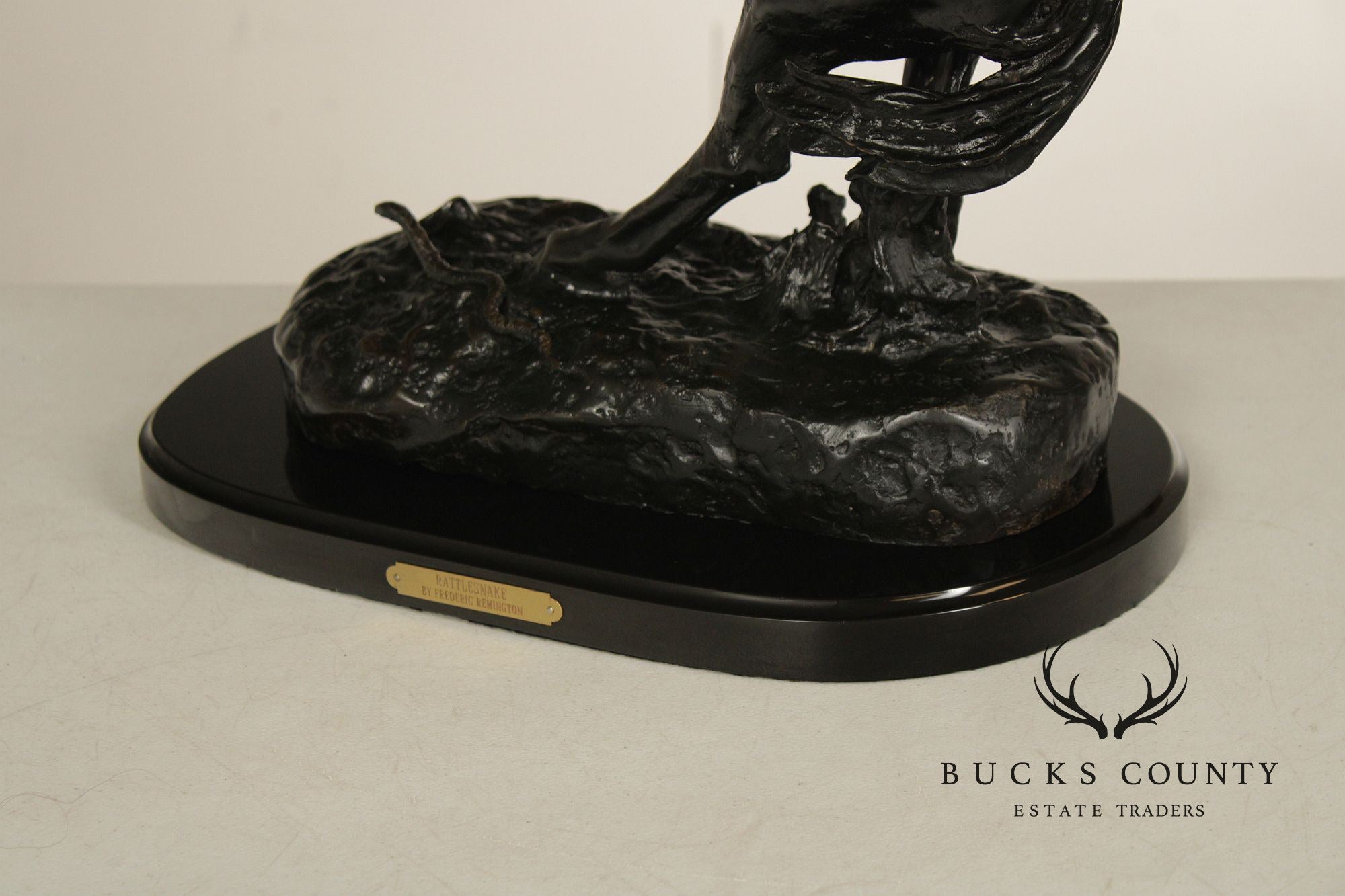 Frederic Remington Bronze Statue, 'Rattlesnake'