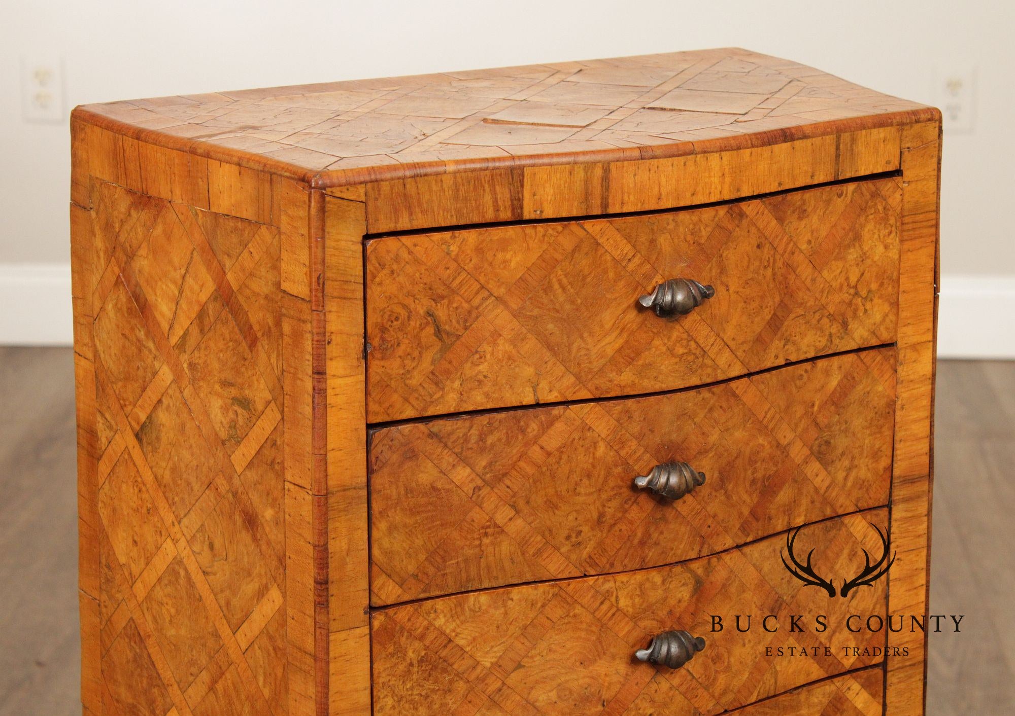 Lord & Taylor Italian Olivewood Lingerie Chest