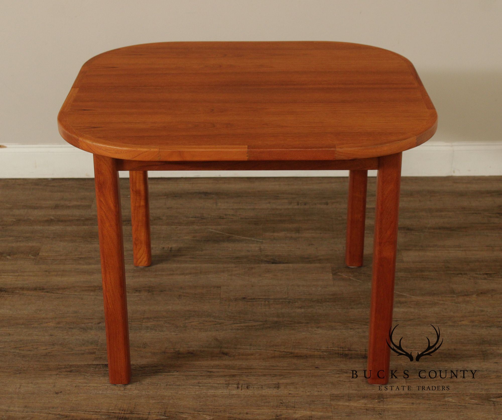 Danish Modern Style Teak Expandable Dining Table