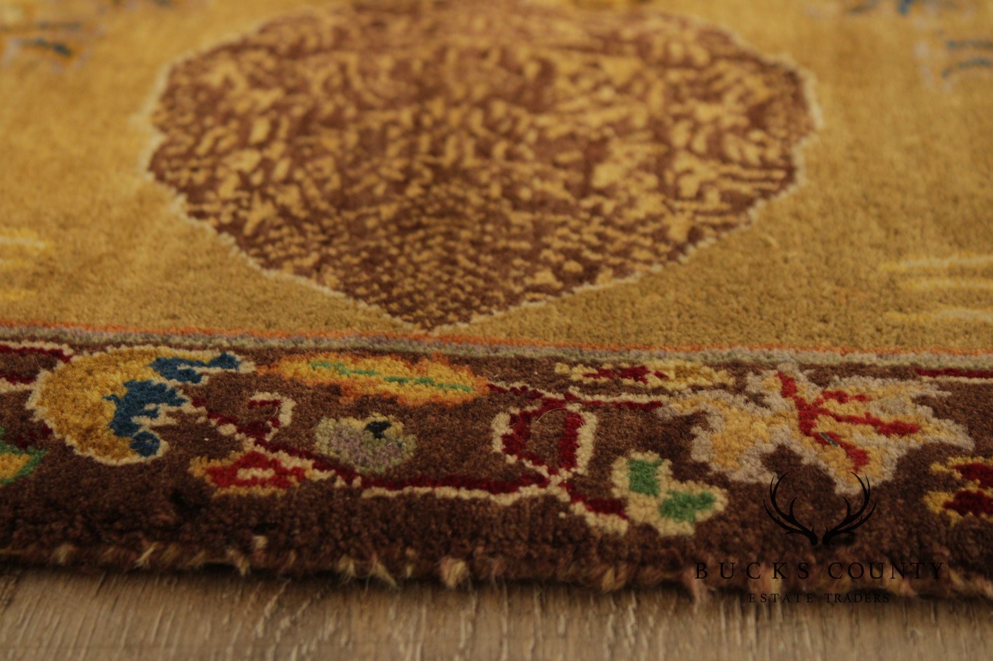 Arts & Crafts Style Wool Area Rug