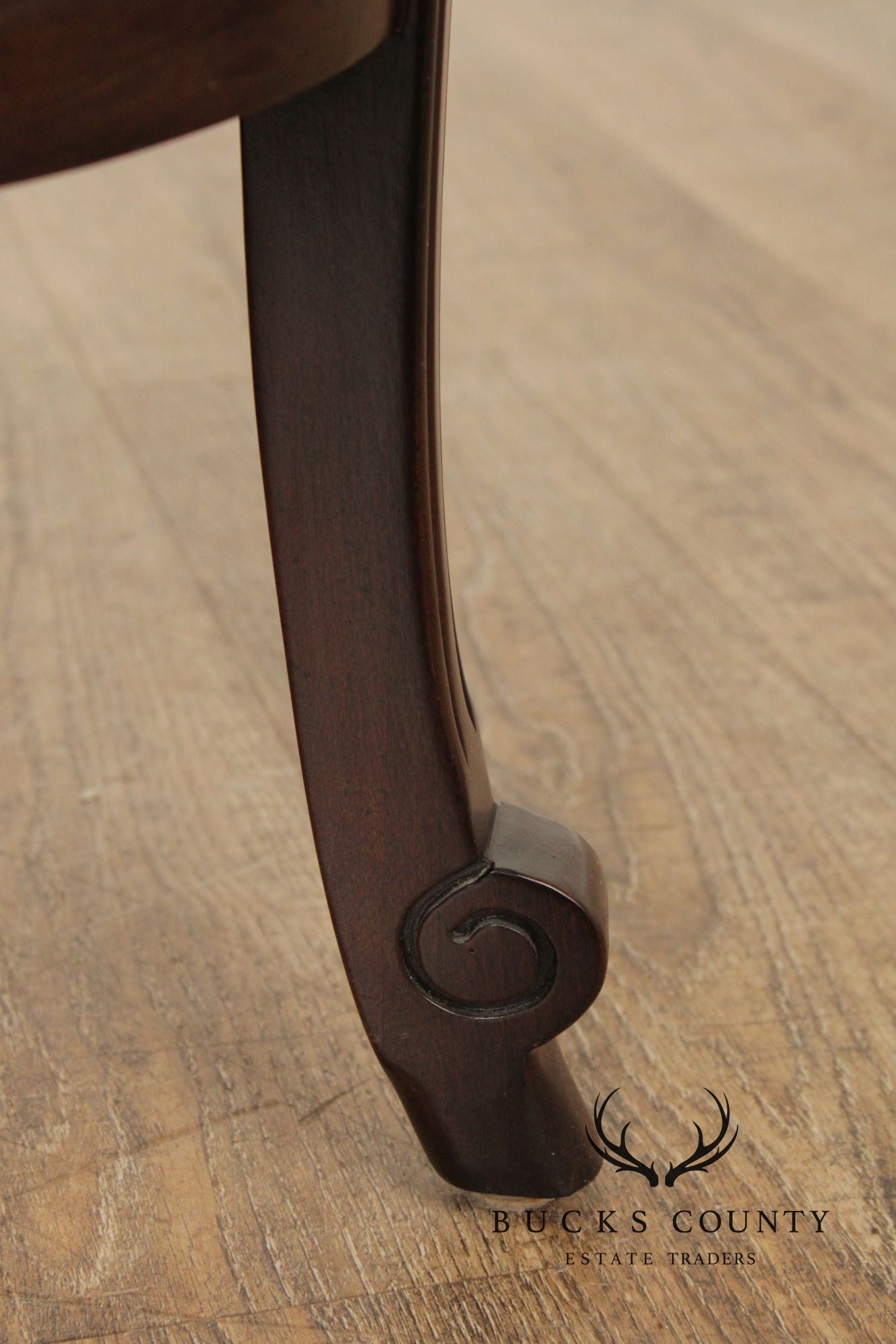 Hancock & Moore Pair of Swivel Bar Stools