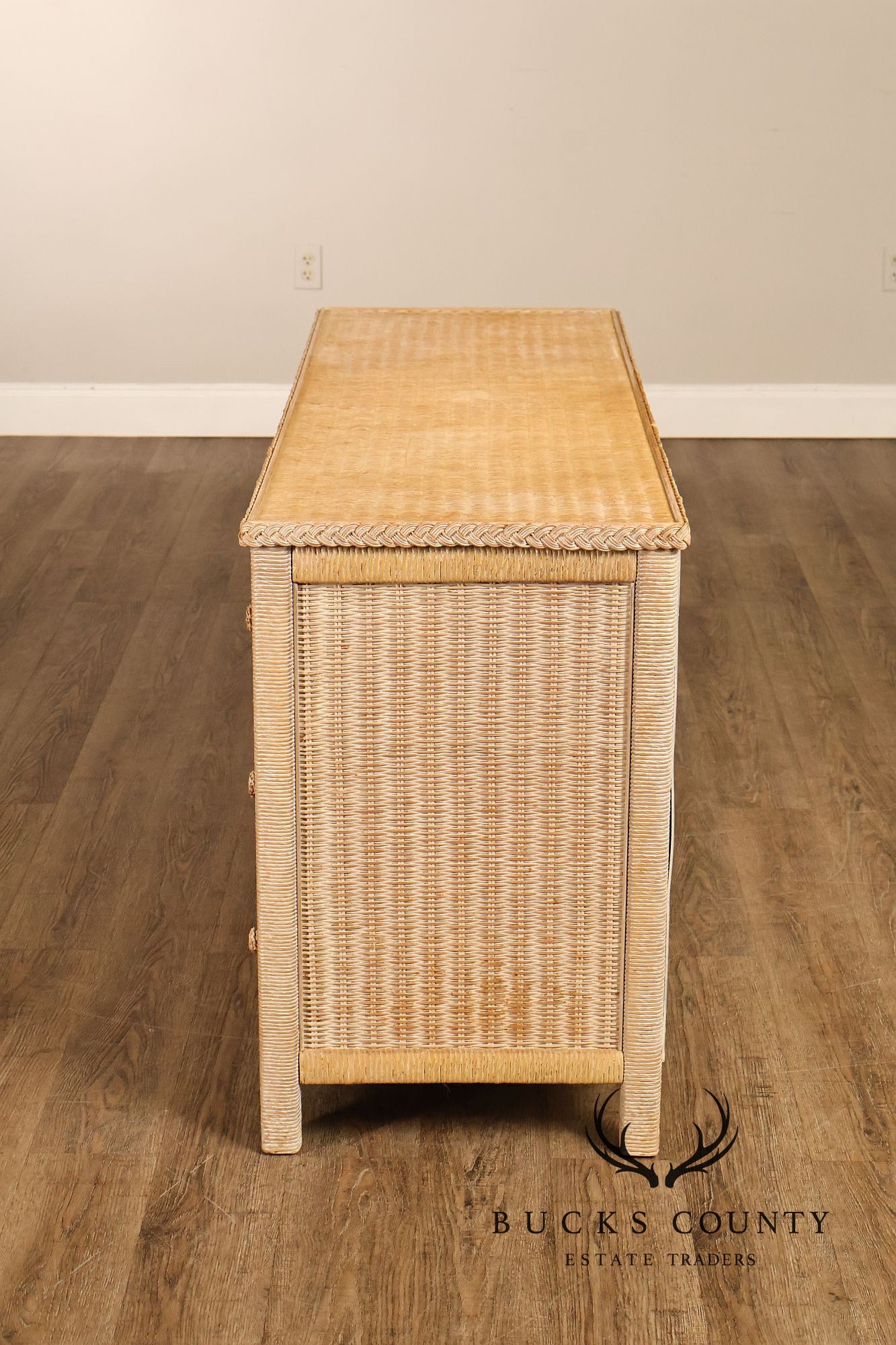 Lexington Henry Link Wicker Double Dresser