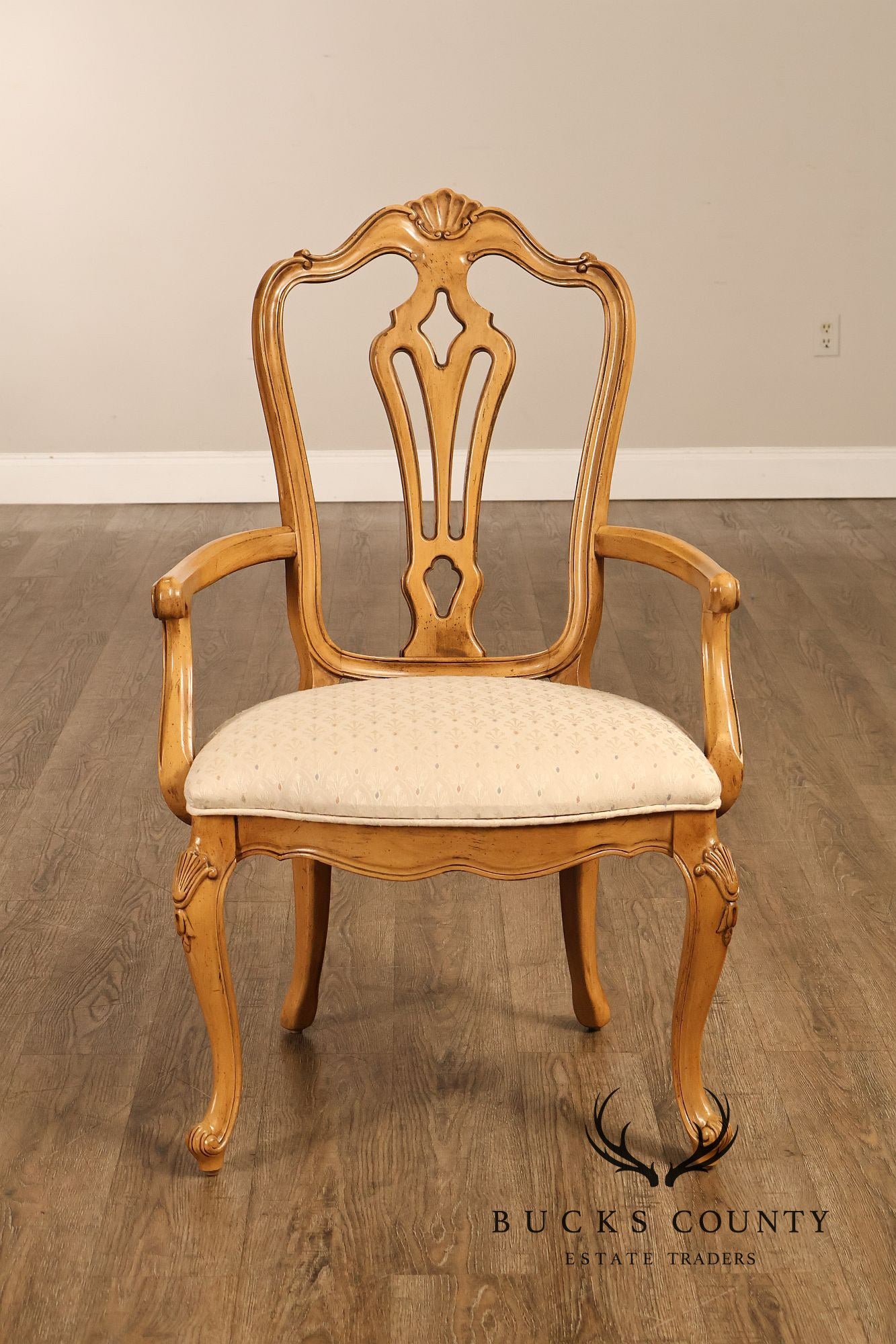 Century Furniture Set Of 12 Louis XV Style Dining Chairs, 2 Arm And 10 Side