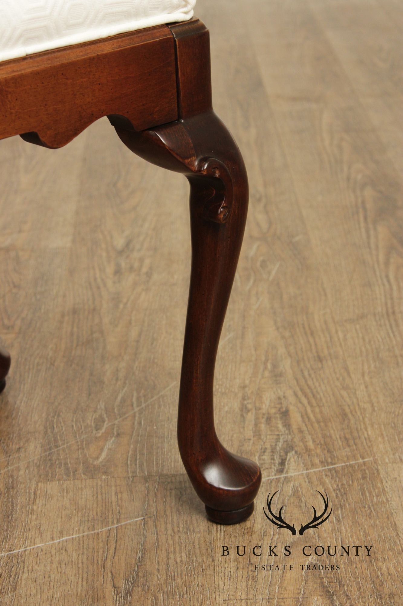 Ethan Allen 'Georgian Court' Pair of Cherry Benches