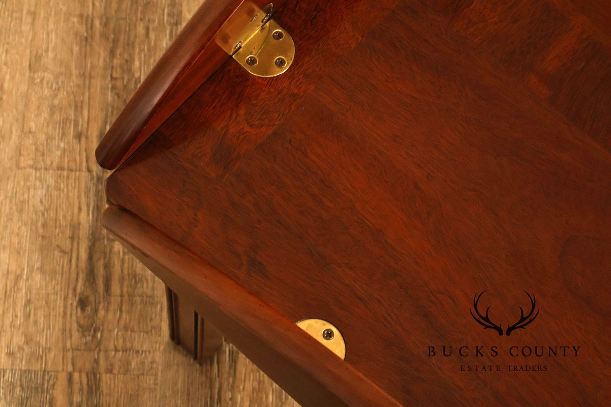 Chippendale Style Mahogany Butler's Tray Coffee Table