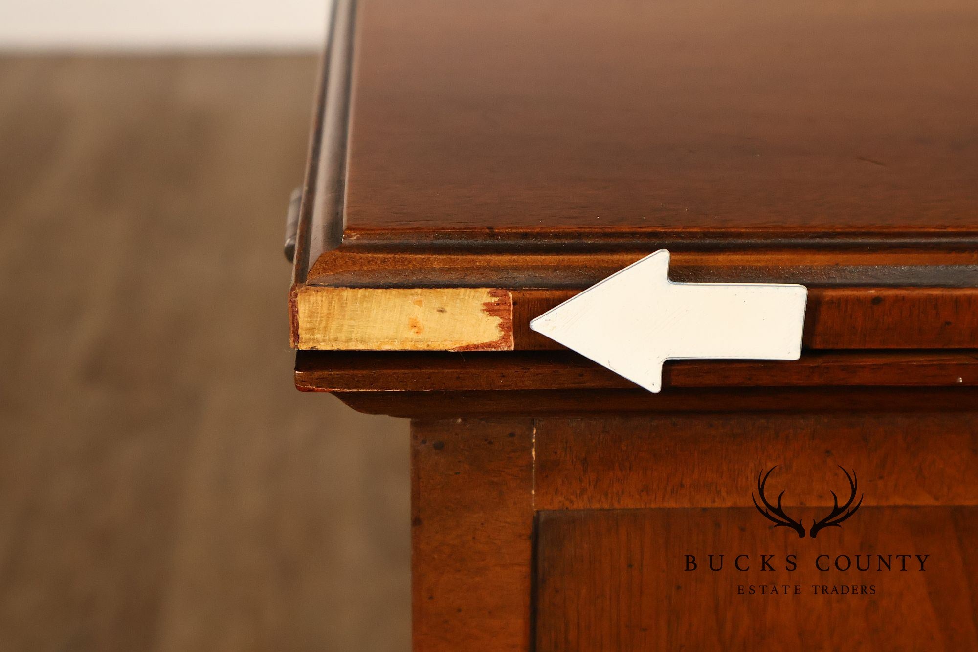 Henredon 18th Century Portfolio Georgian Style Walnut Server