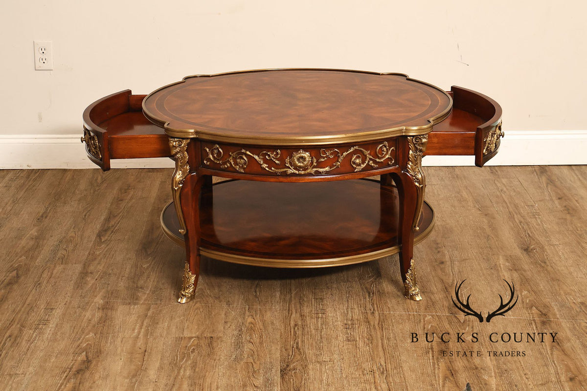 Theodore Alexander 'Capital' Mahogany Coffee Table
