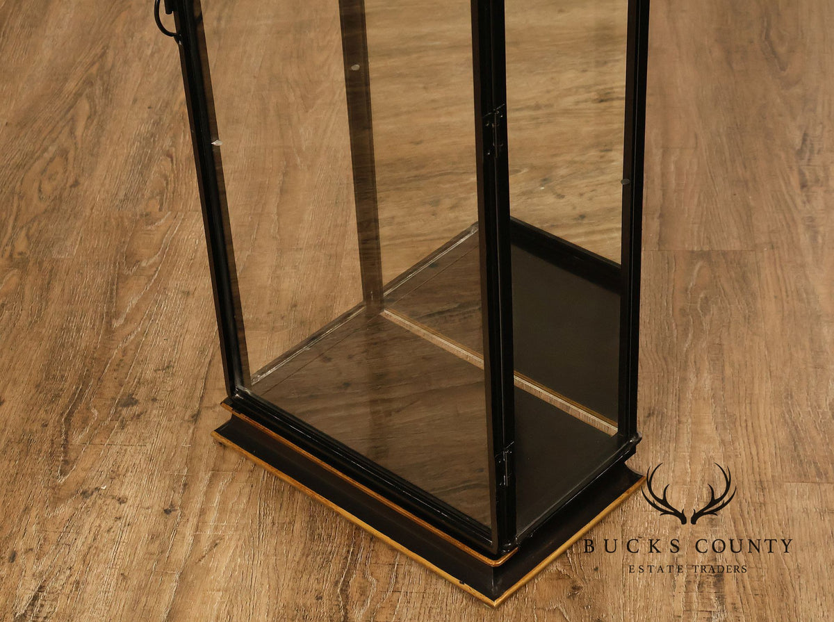 Chinoiserie Decorated Tole Display Case
