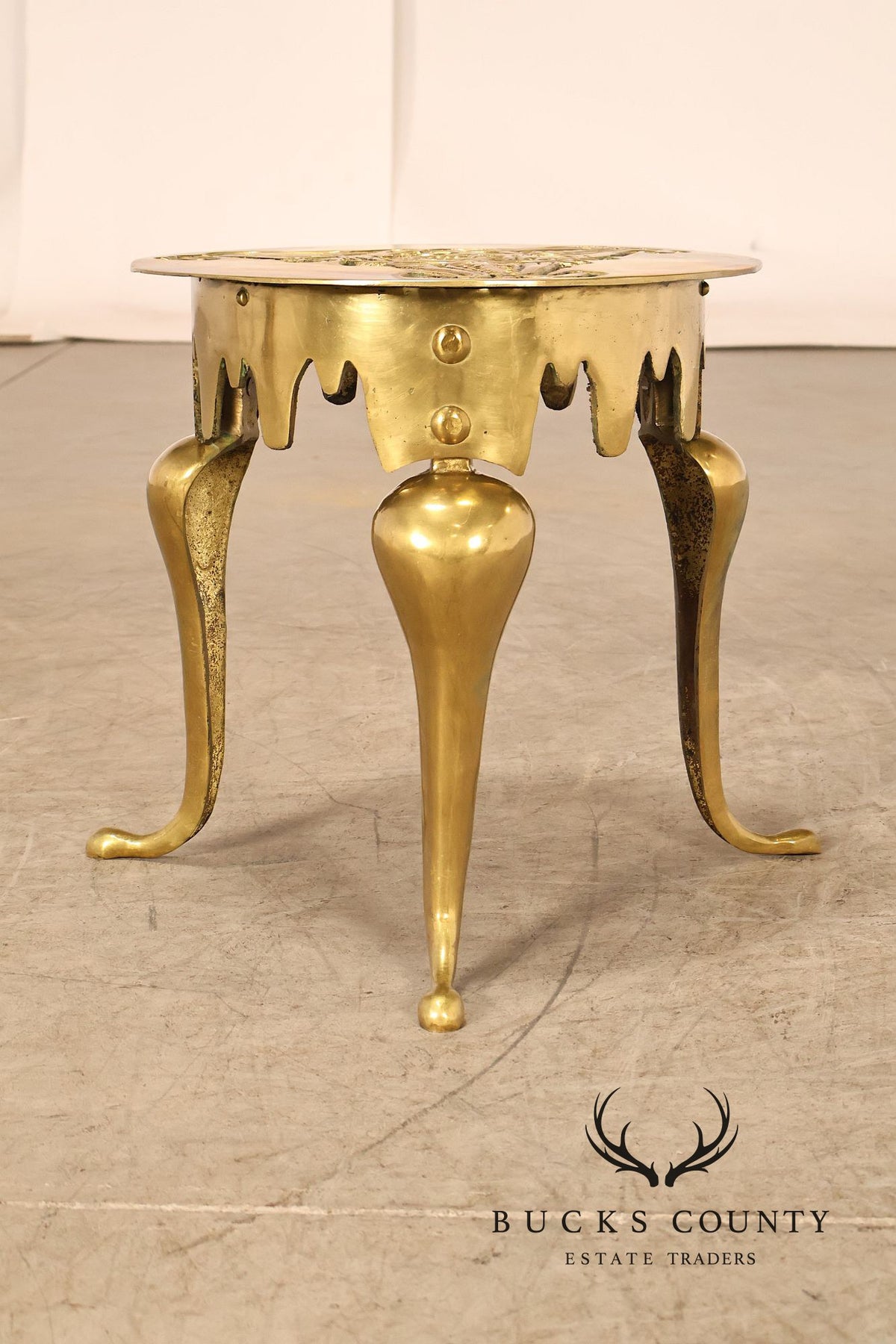 Vintage Brass Trivet Stand