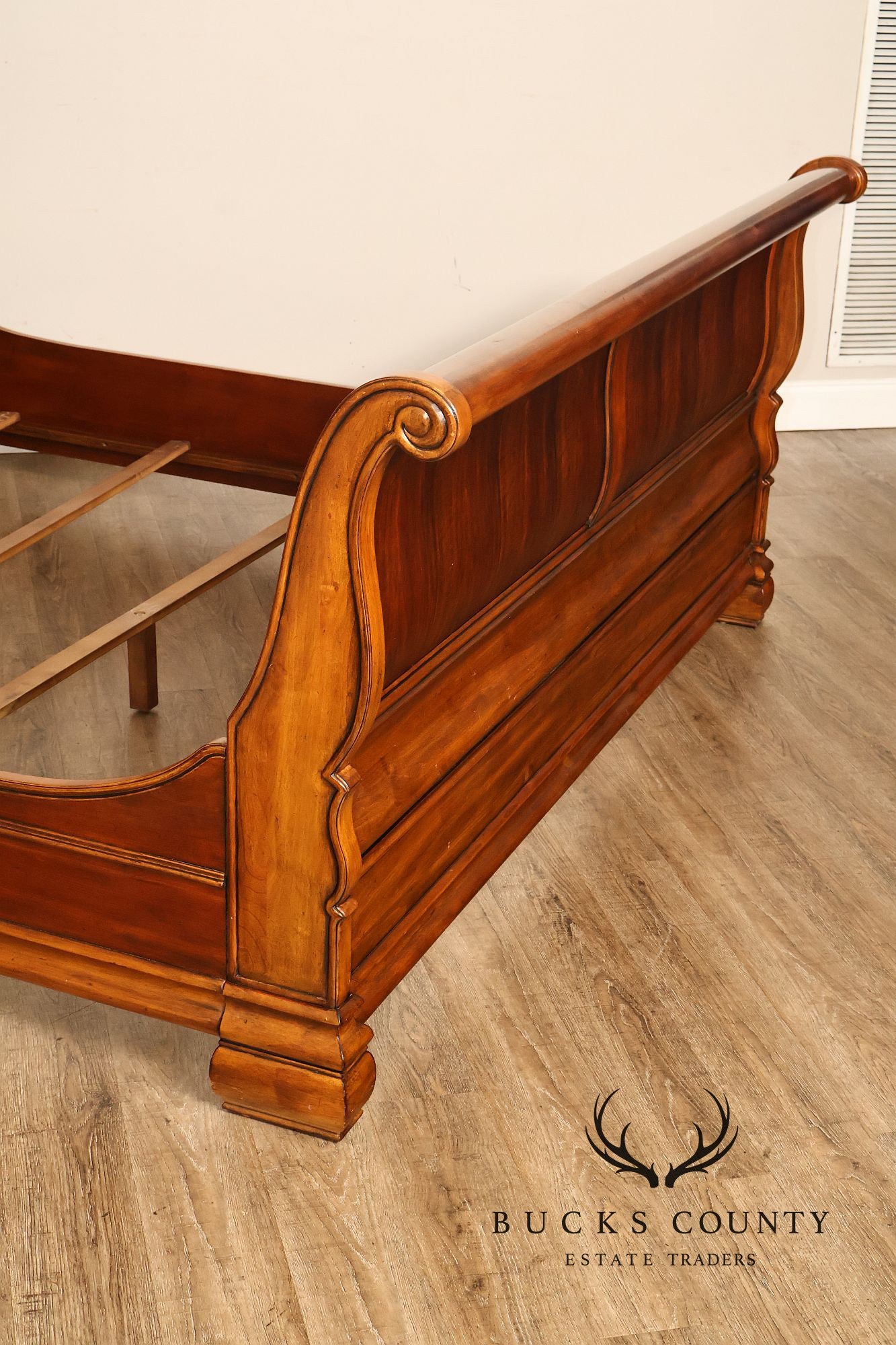 Ethan Allen Tuscany Collection King Size Sleigh Bed