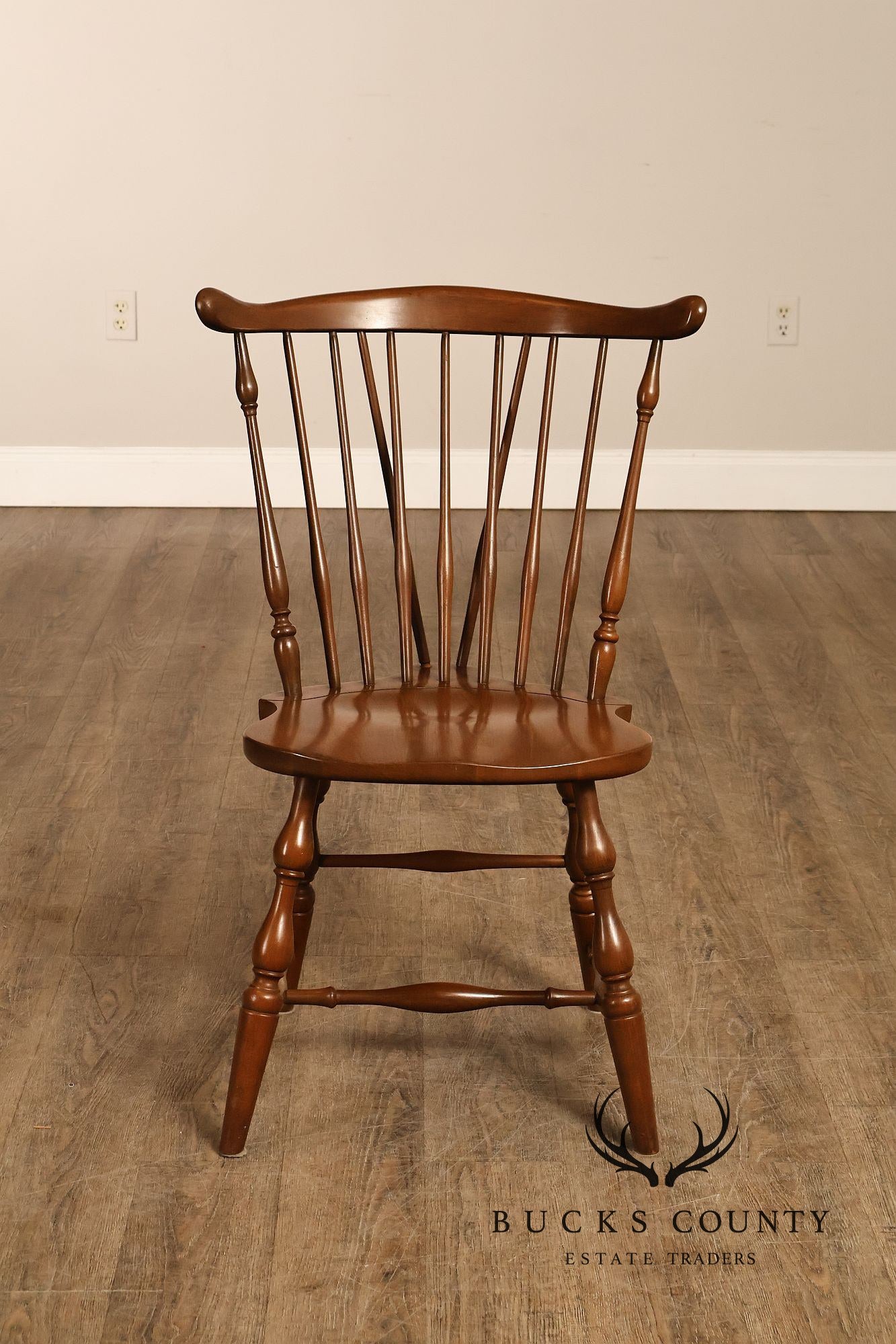 Pennsylvania House Vintage Set of Three Cherry Windsor Chairs