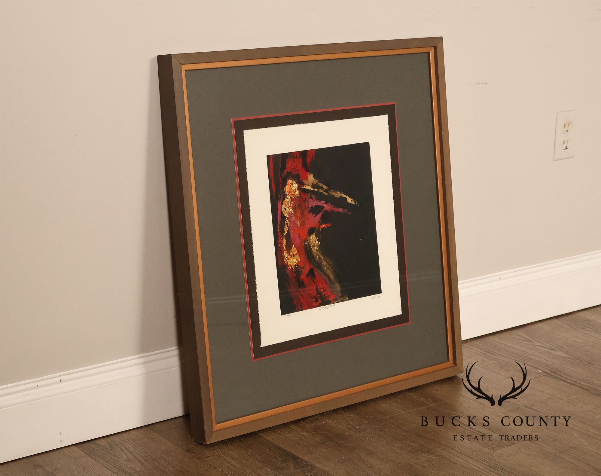 "Shivas Text" Serigraph By Clay