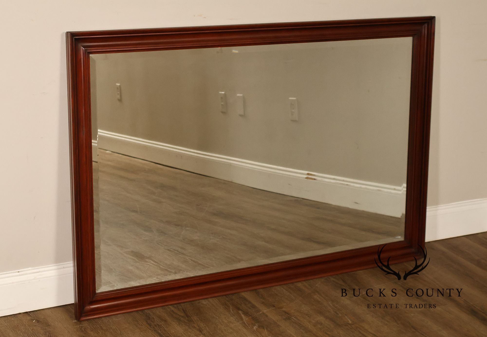Henkel Harris Traditional Cherry Dresser Mirror