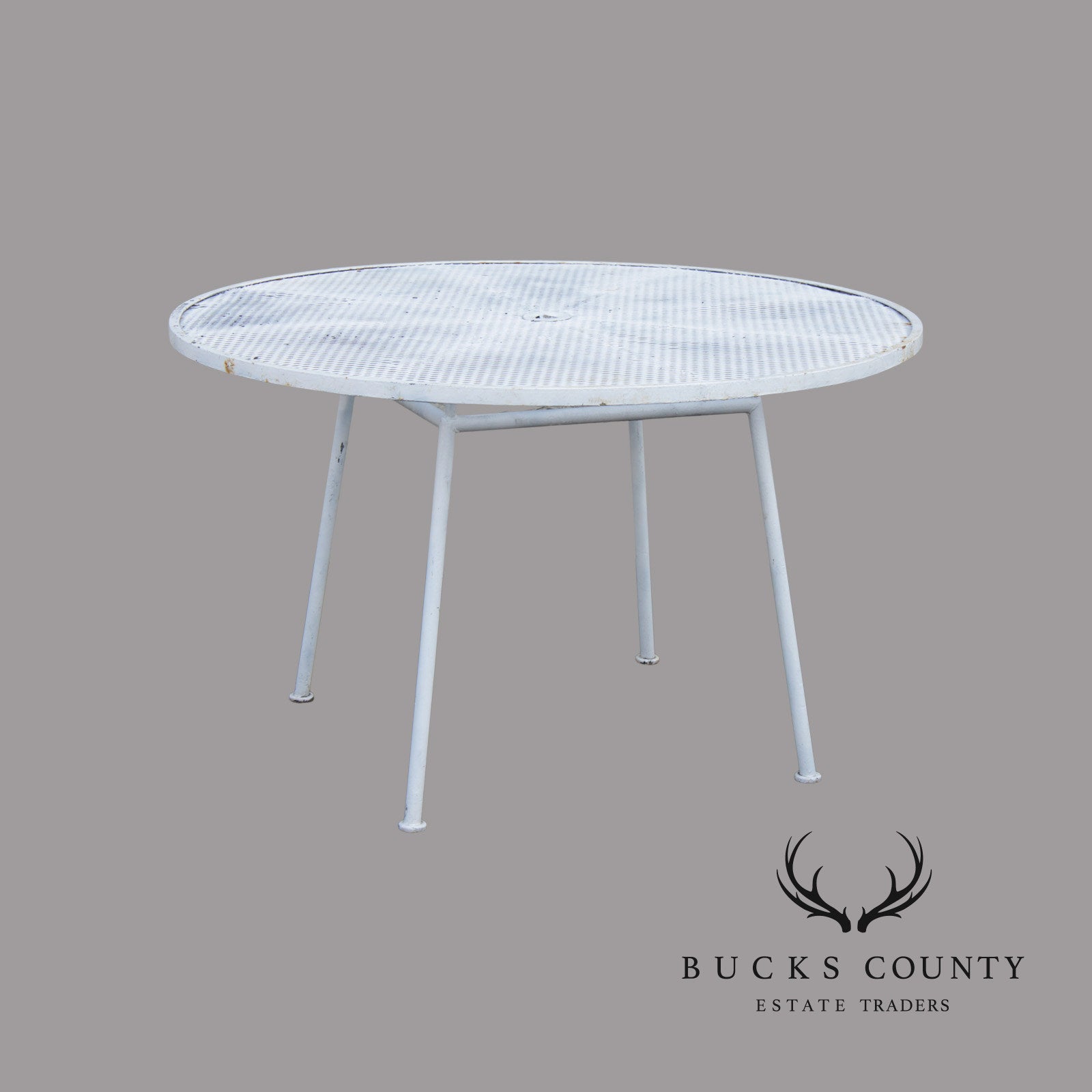 Russell Woodard Mid Century Modern 'Sculptura' Round Dining Table