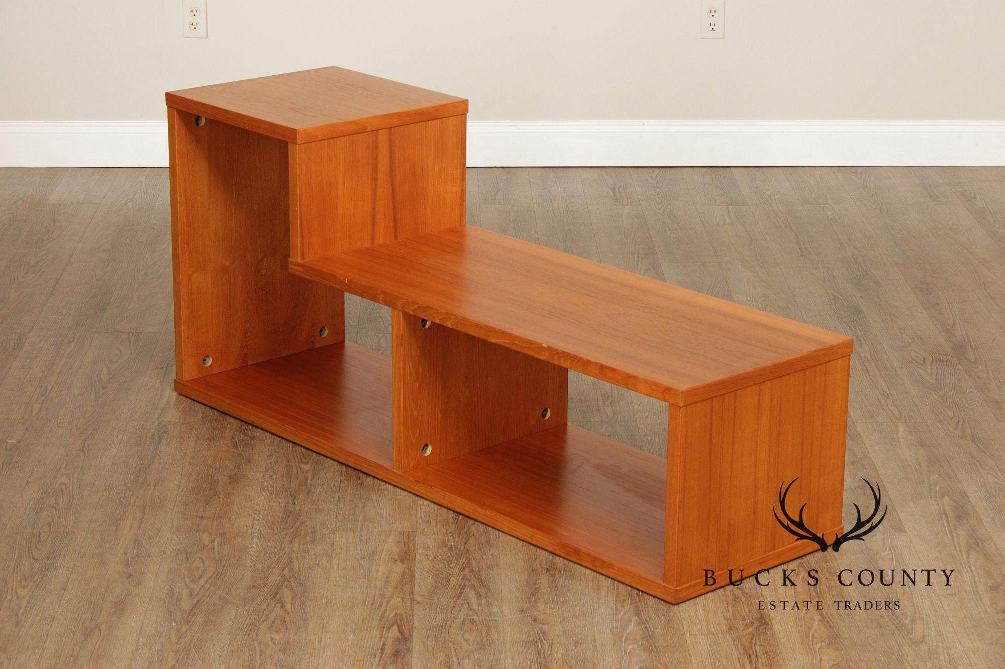 Danish Modern Teak Modular Bookcase