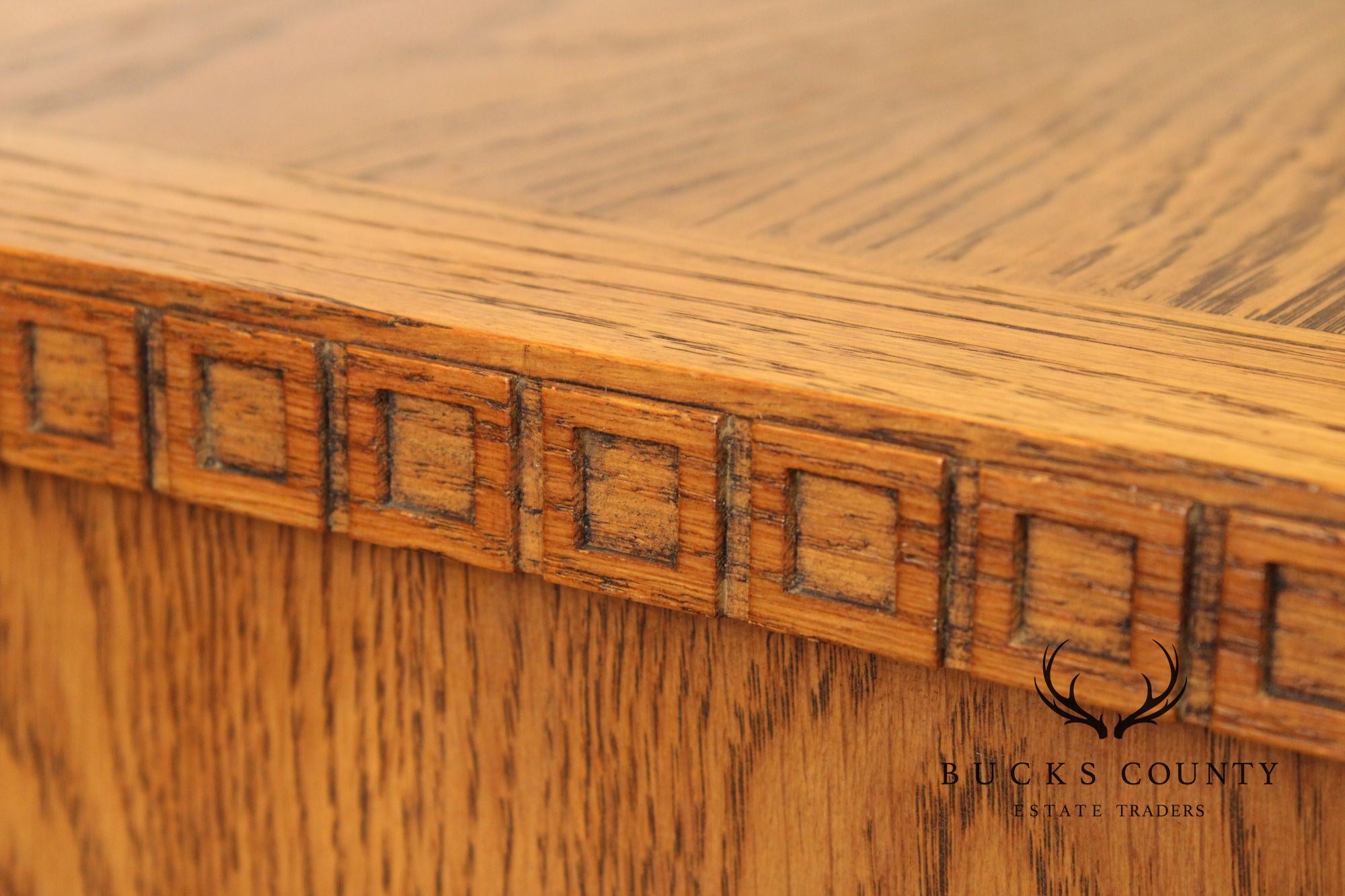 Romweber Viking Oak Bookcase Office Credenza