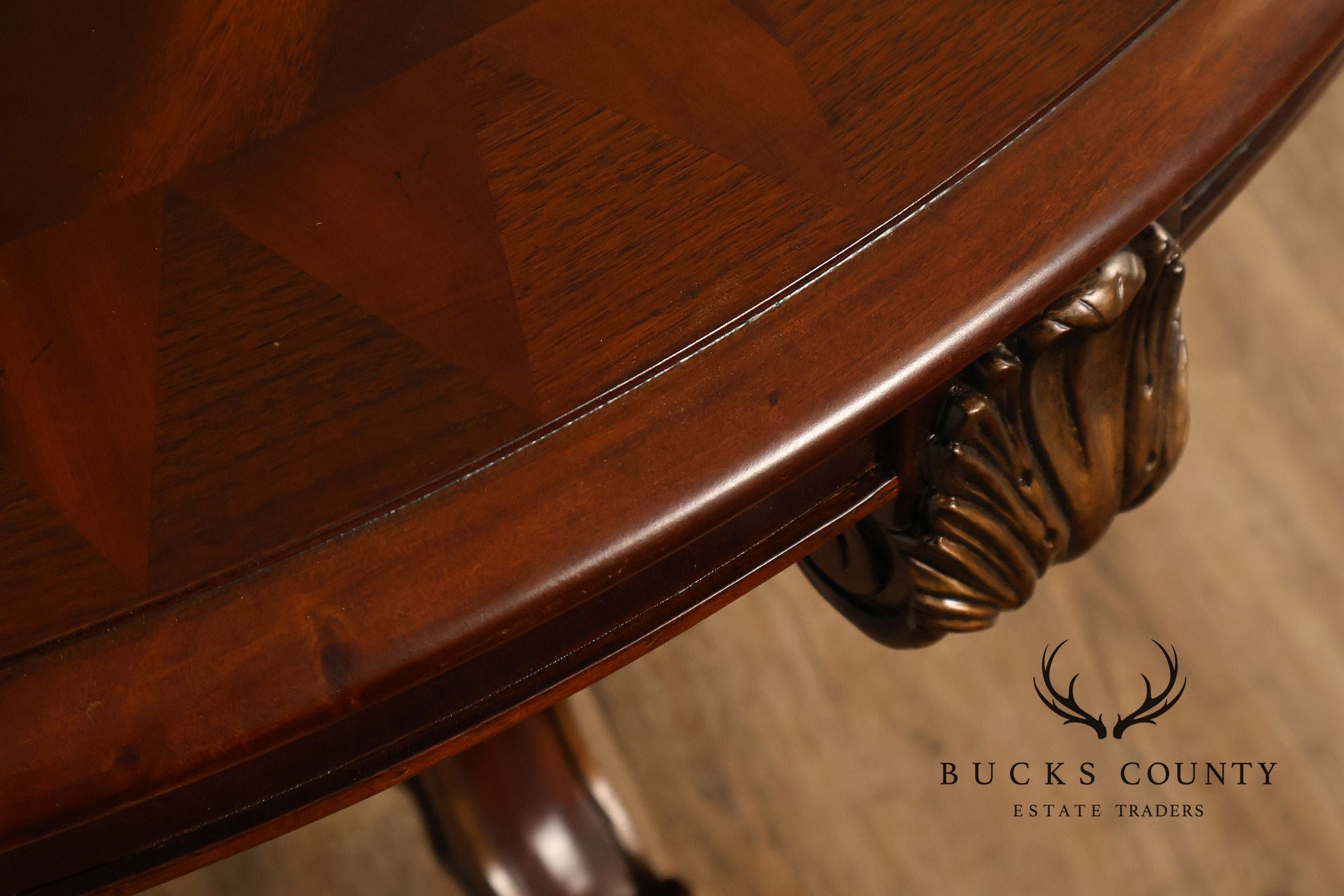 Drexel Heritage 48 Inch Round Starburst Center Table