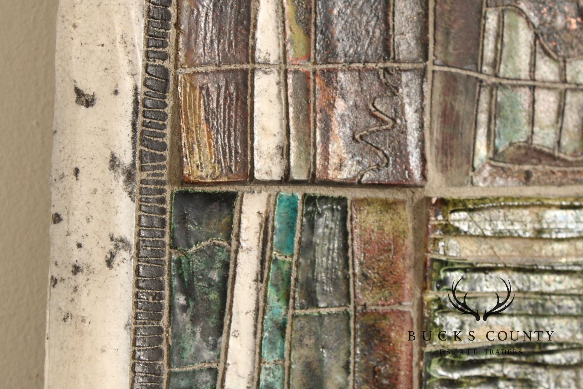 Emily Paulmier Studio Ceramic Wall Sculpture