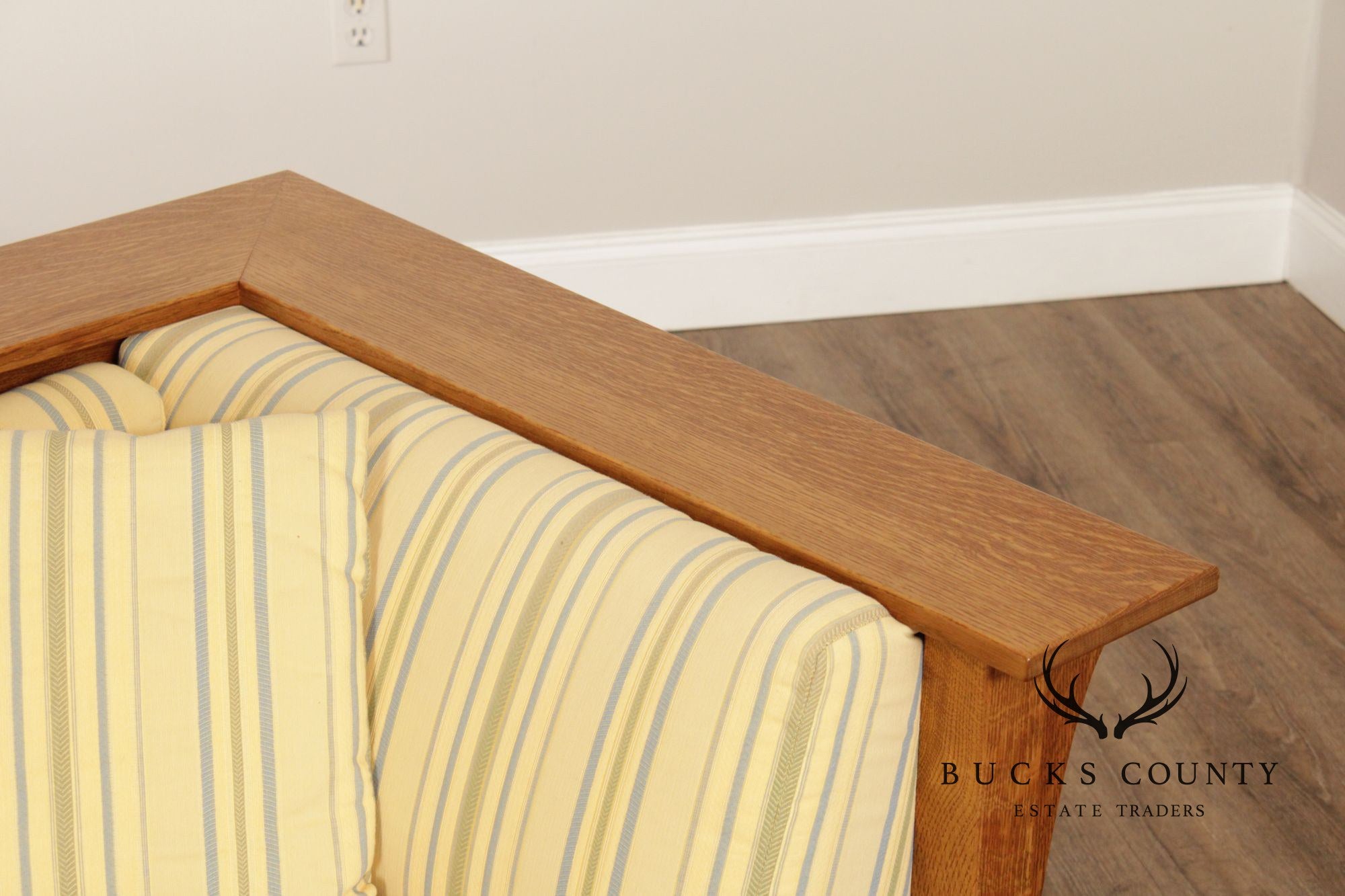 Stickley Mission Collection Oak Prairie Loveseat Sofa