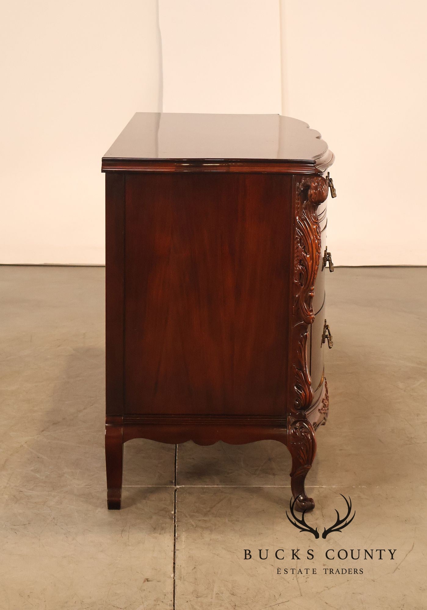 Vintage 1940s Mahogany Chest of Drawers