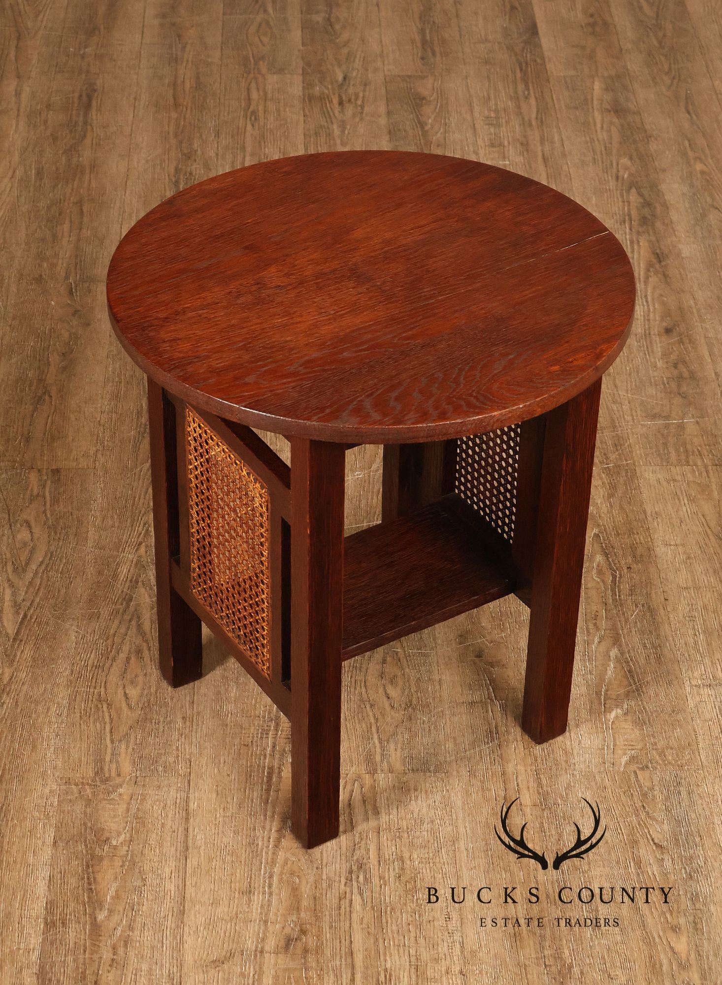 Stickley Brothers Arts And Crafts Oak Side Table