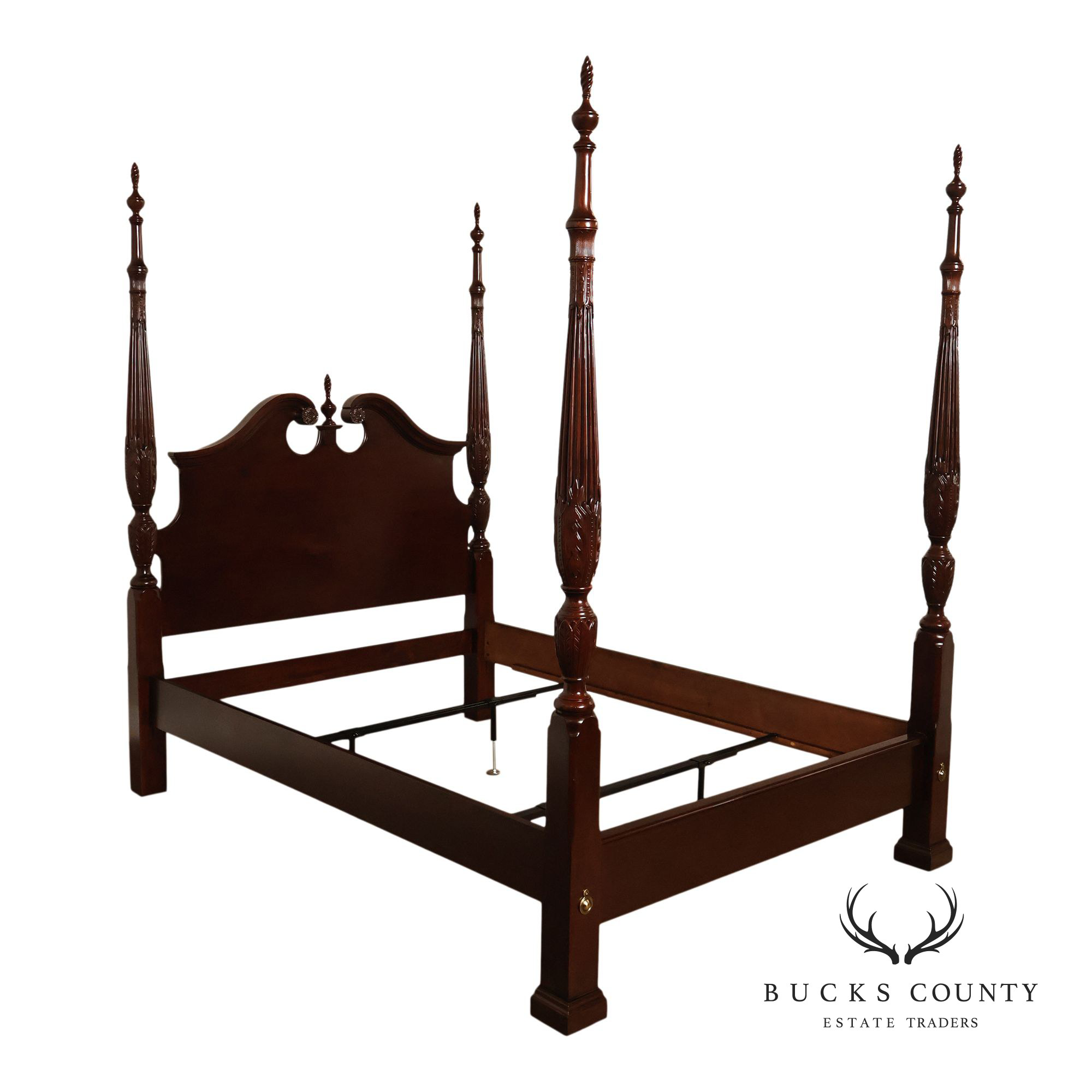 Kincaid Queen Size Cherry Poster Bed