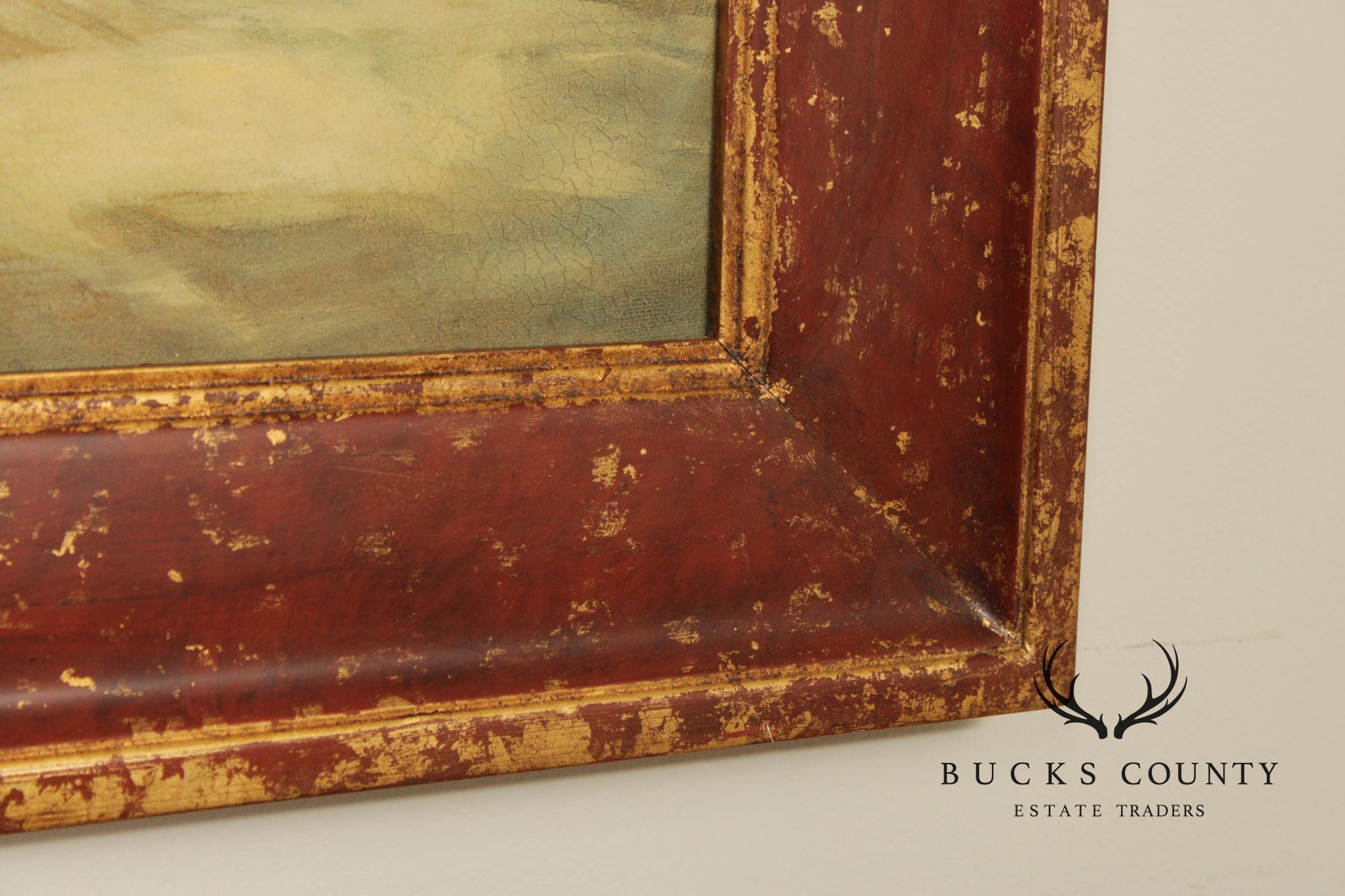 Barbara Applegate Impressionist Style Framed Print on Board, 'On Sea Street'