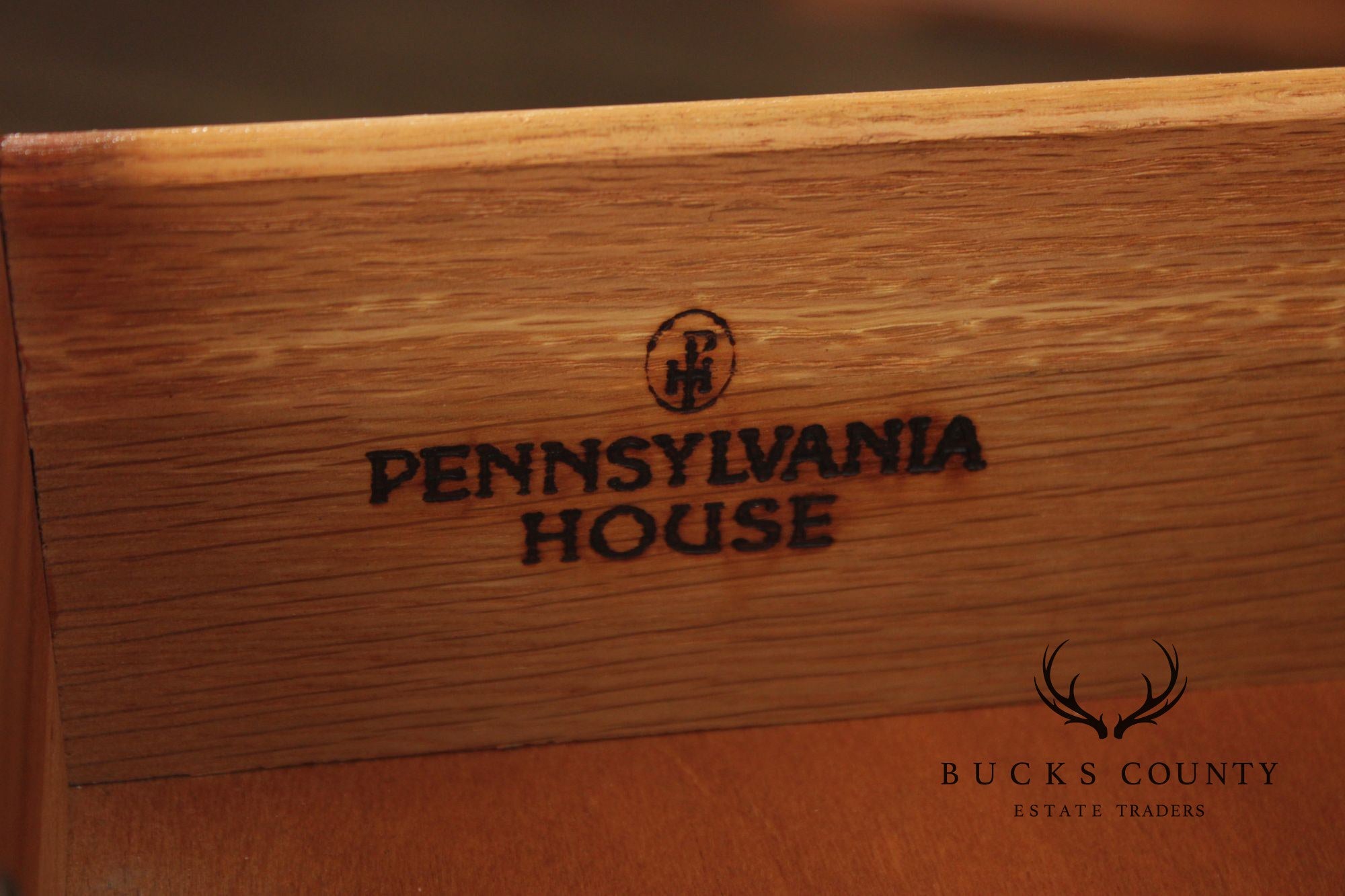 Pennsylvania House Chippendale Style Cherry Chest on Chest