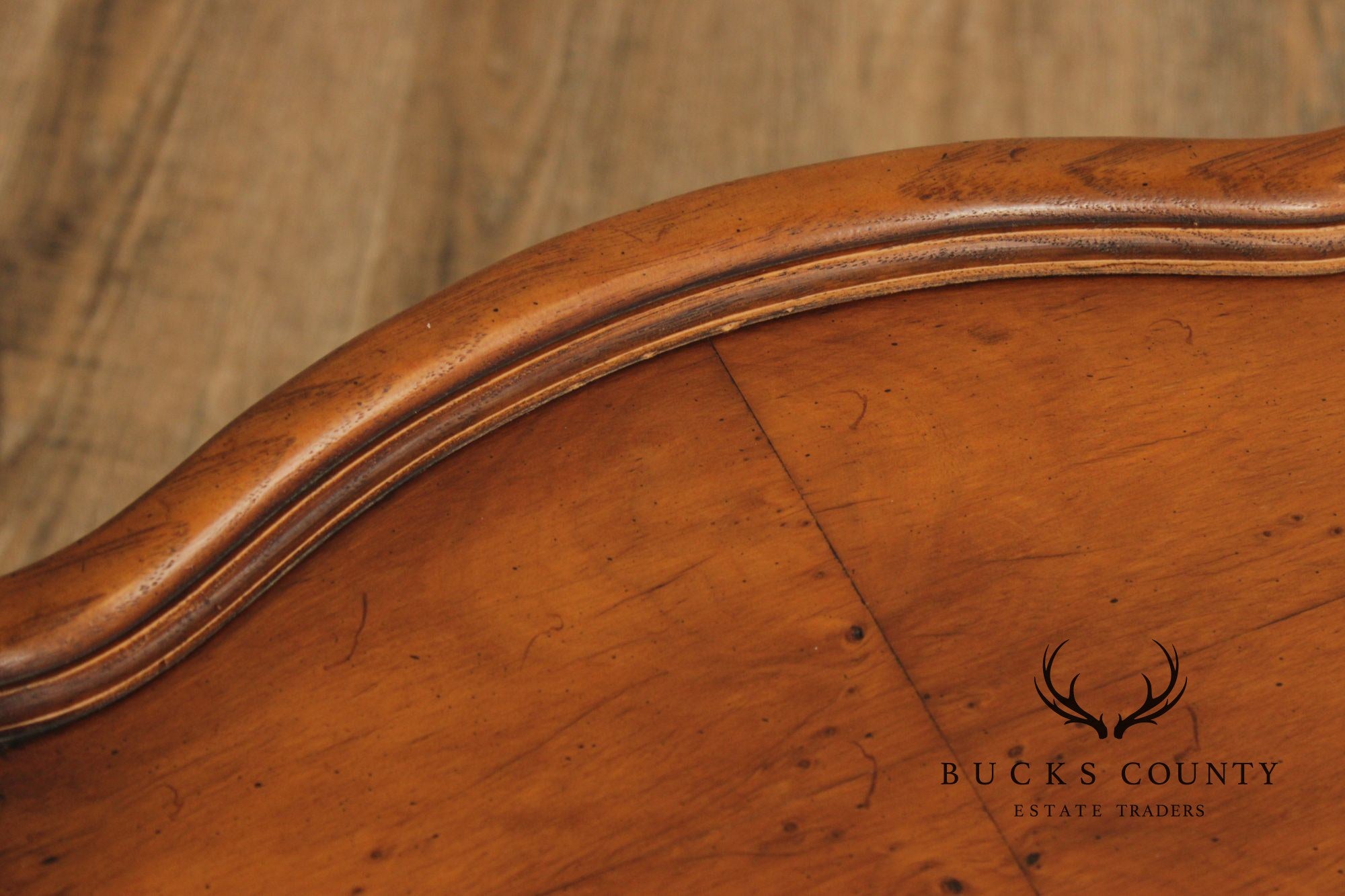 Vintage Faux Bamboo Side Table