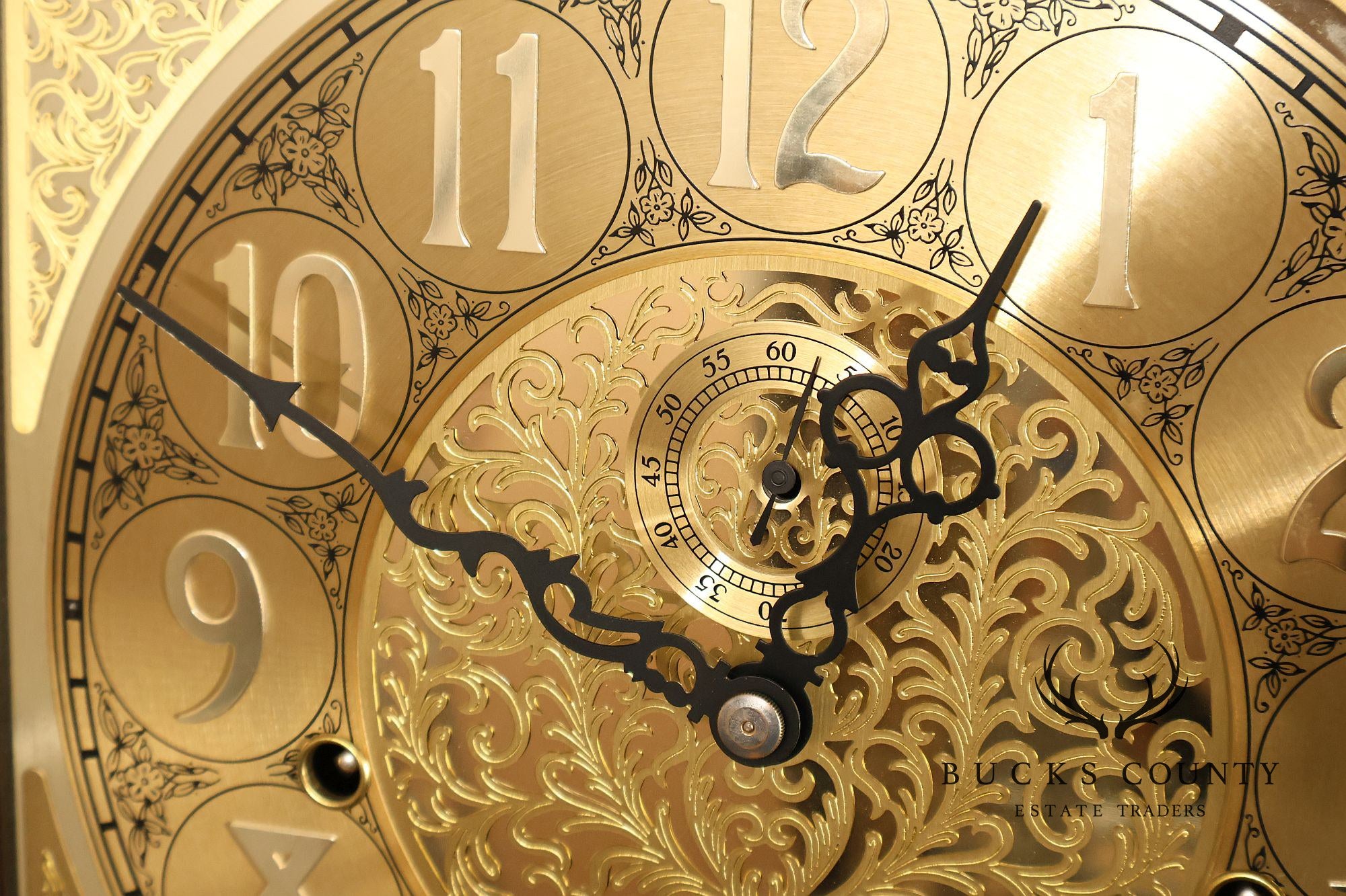 Howard Millar 3 Weight Pedalium Nautical Themed Grandfather Clock