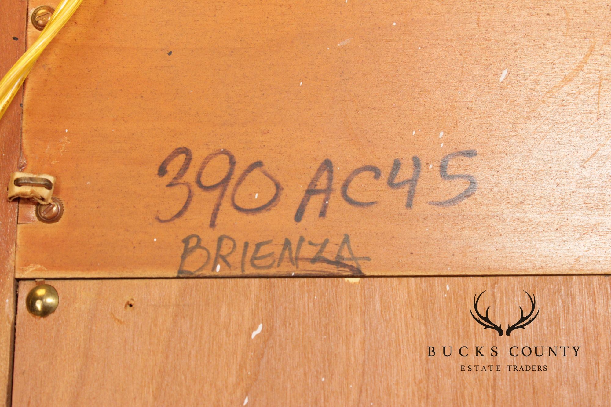 Union National Traditional Cherry Lighted Two Door Display Cabinet