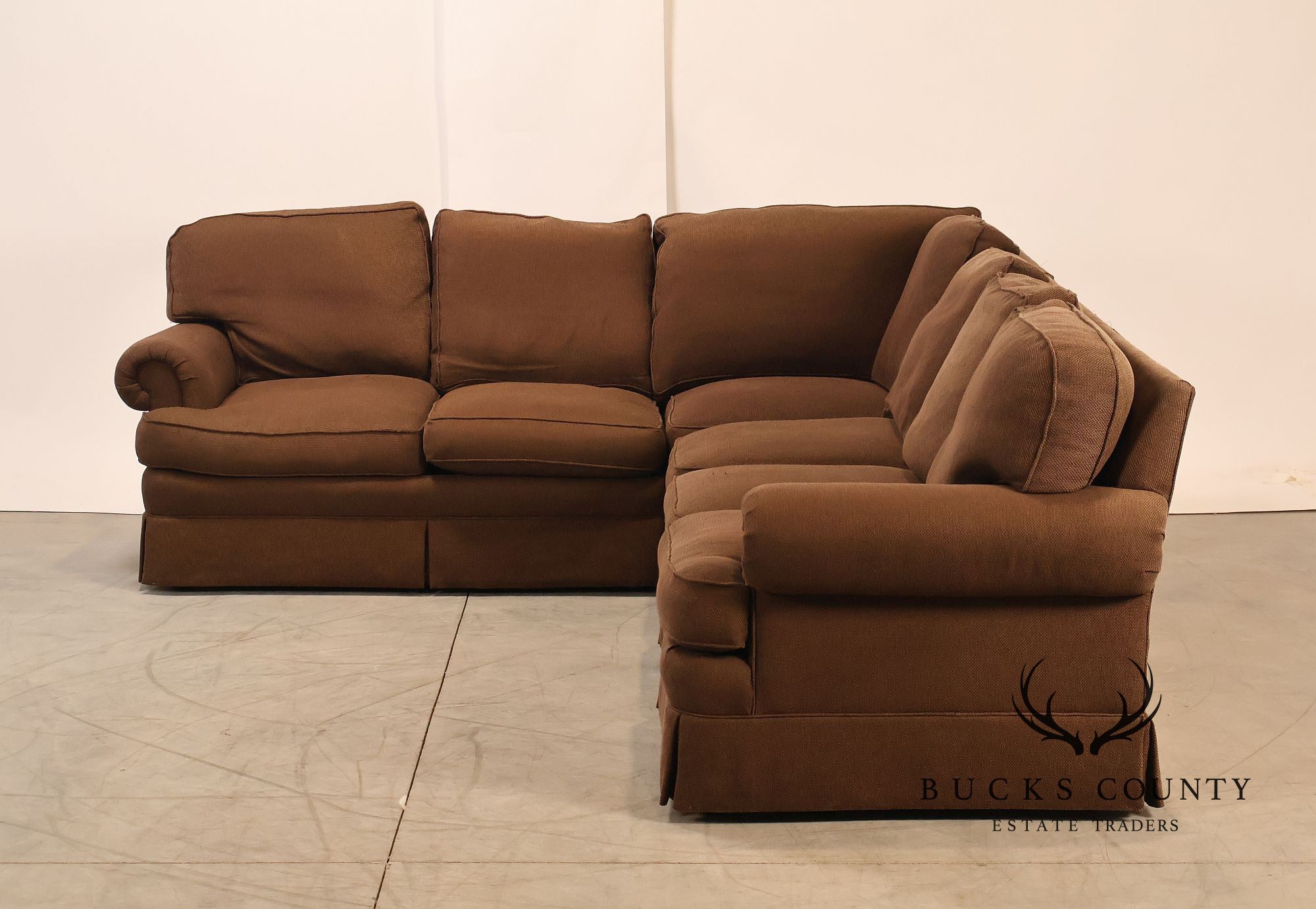 Sherrill Furniture Left-Facing Sectional Sofa
