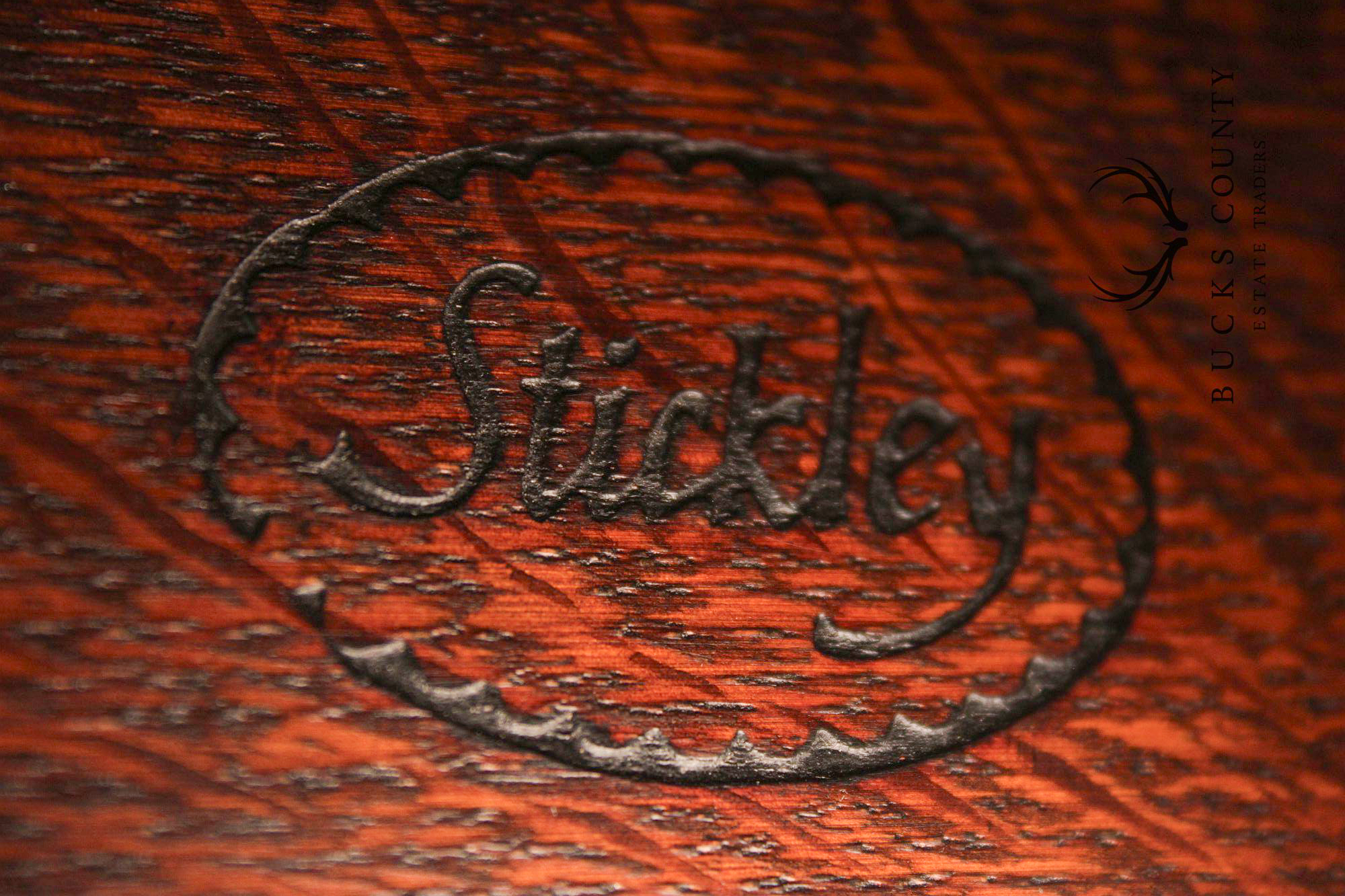 Stickley Mission Collection Oak Settle Sofa