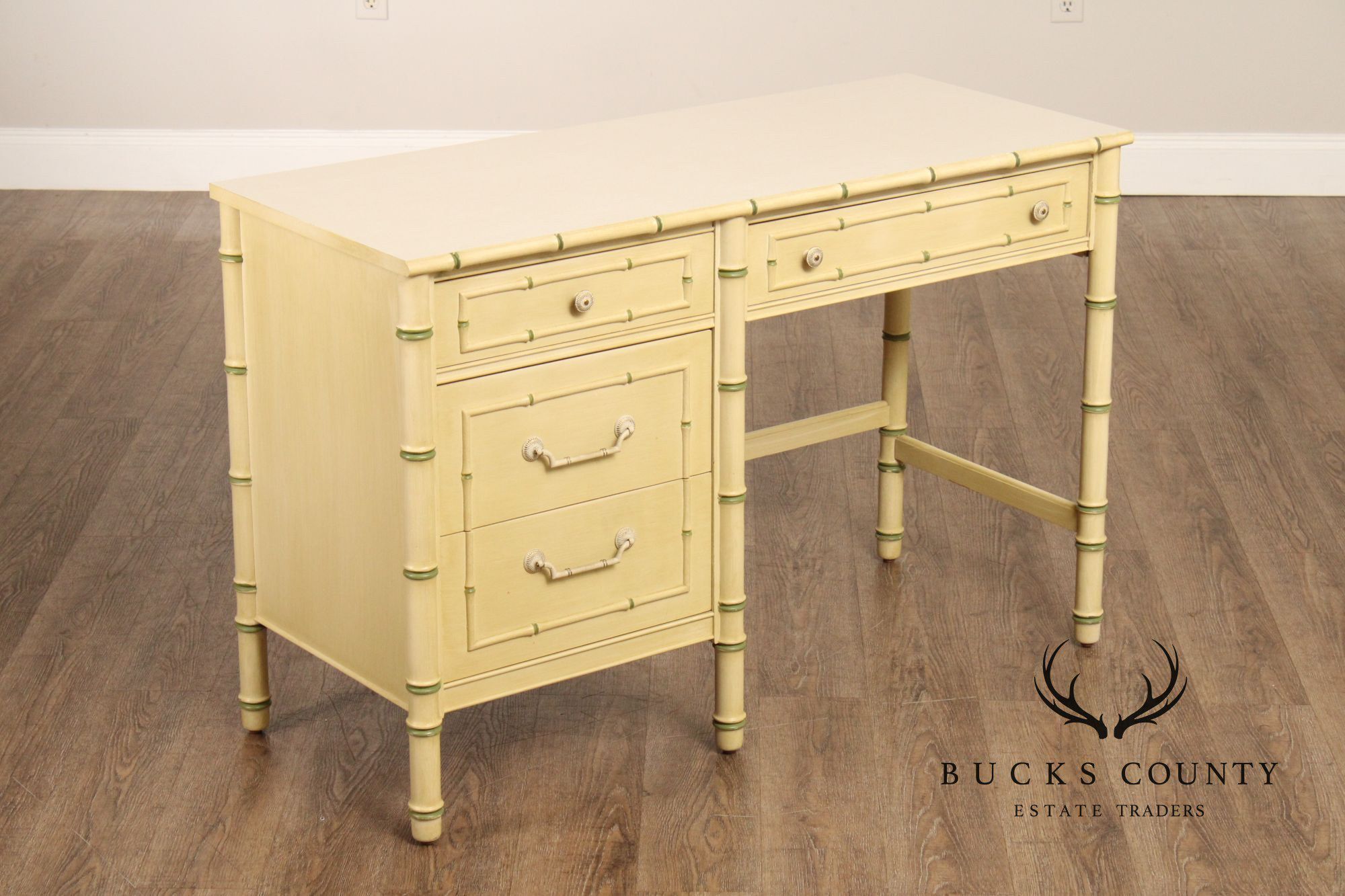 Thomasville 'Allegro' Faux Bamboo Writing Desk